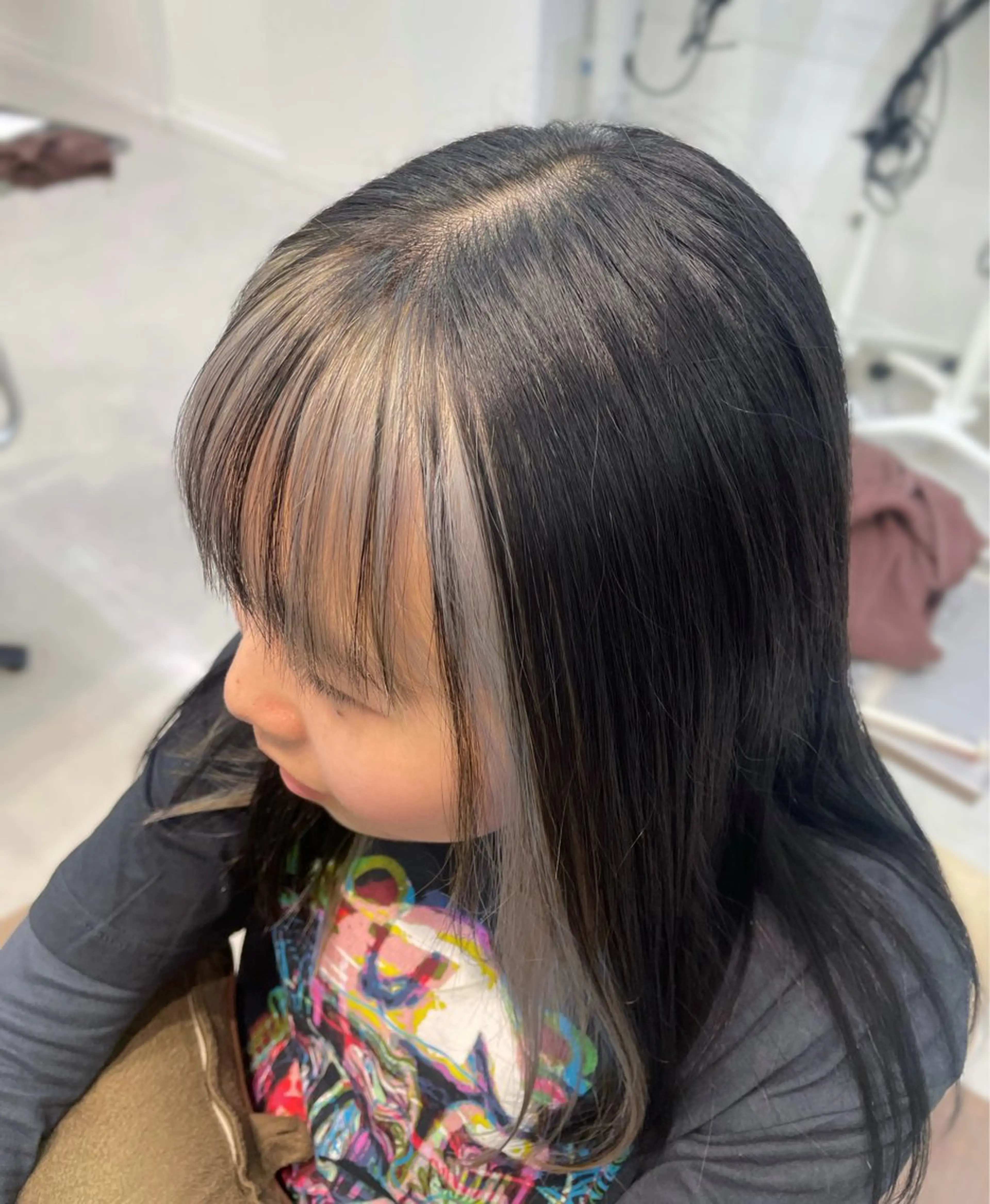 ロング ヘアカラー かずや🍀/髪質改善 /艶髪カラー/眉毛のヘアスタイル