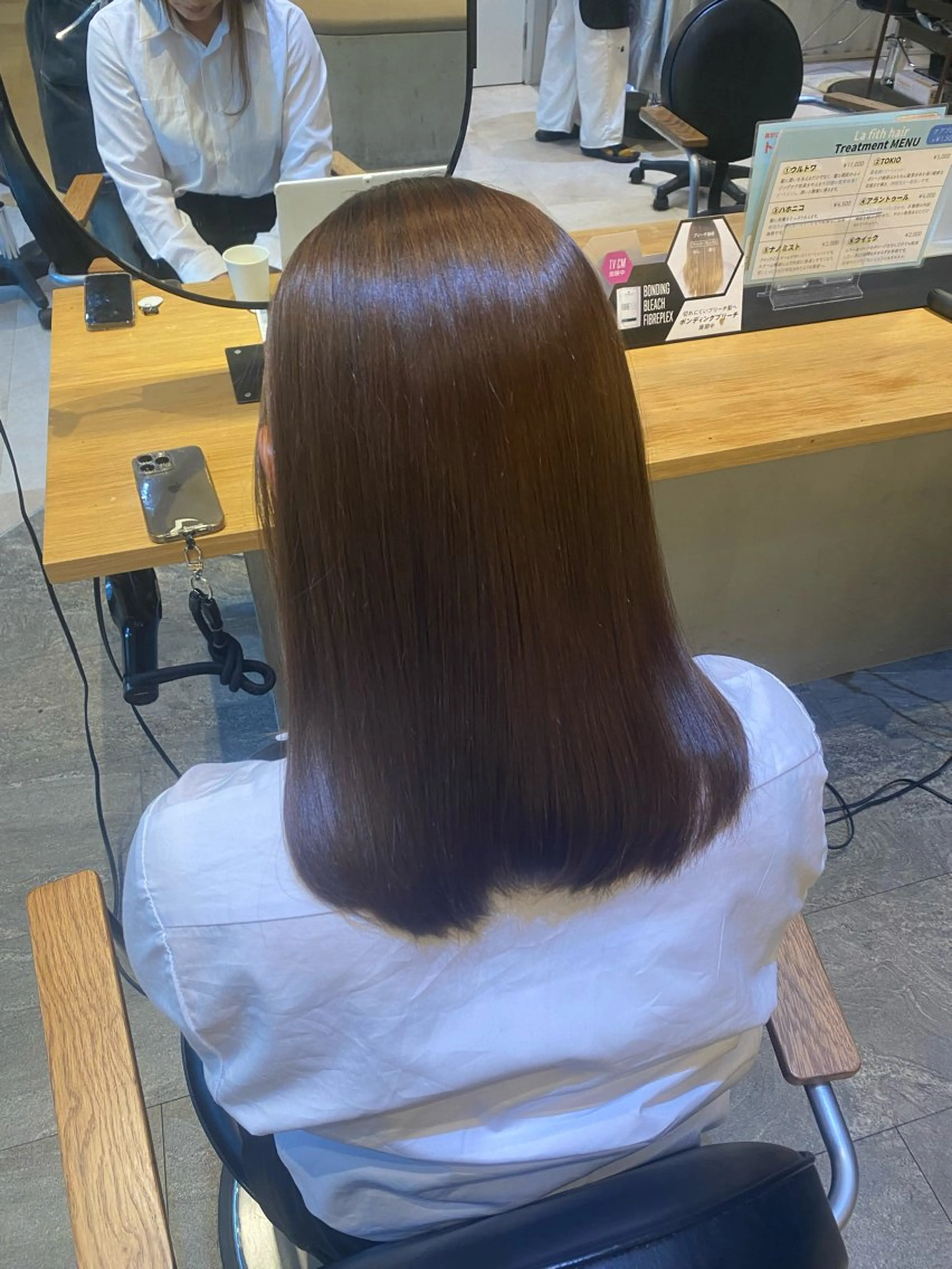 柔らかさ、手触り◎TOKIO トリートメント&マイクロバブル毛穴洗浄🪽🫧【シャンプーブロー代+¥500】の写真