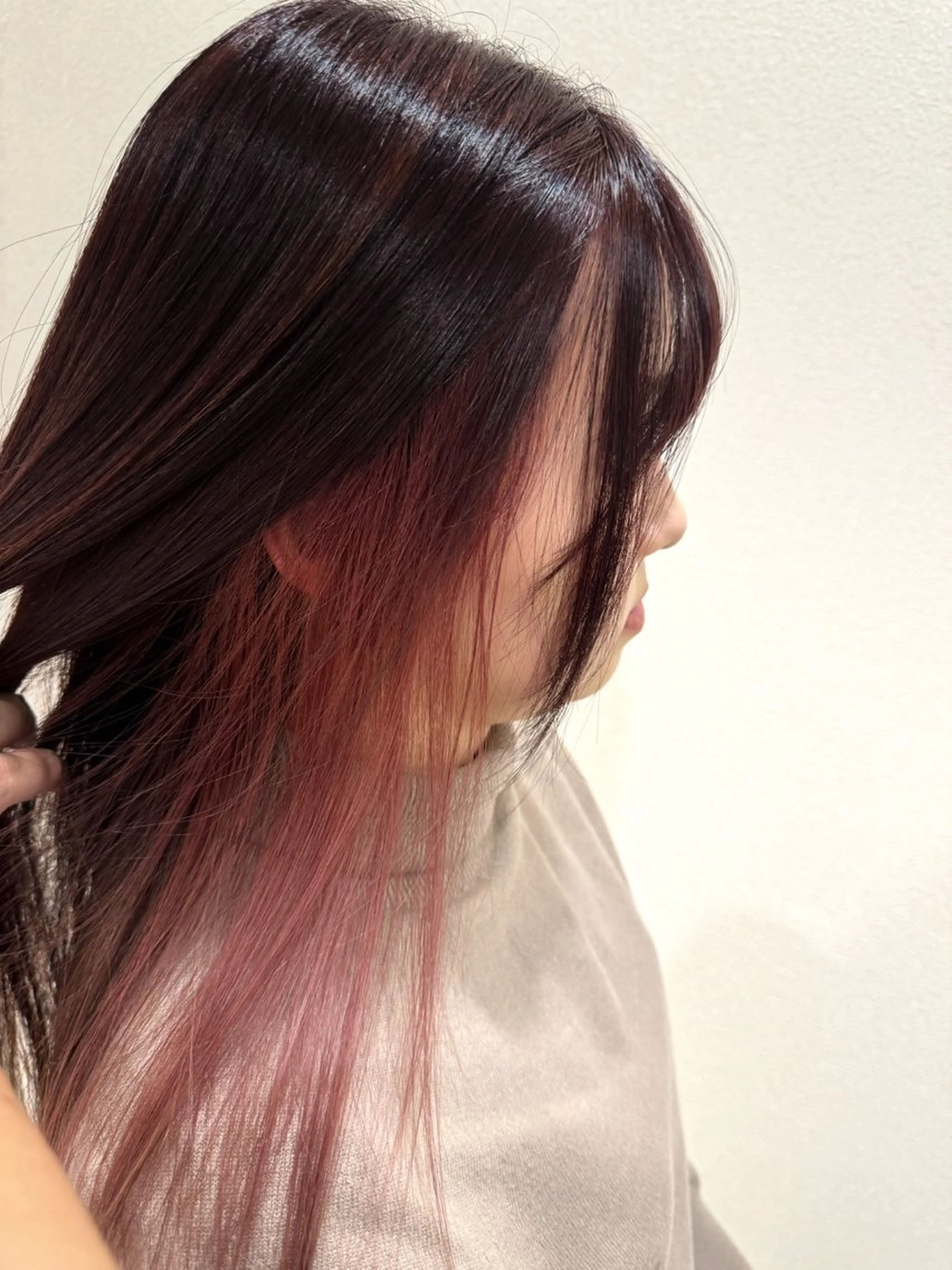 セミロング カット ヘアカラー トリートメント 丹野 圭太のヘアスタイル