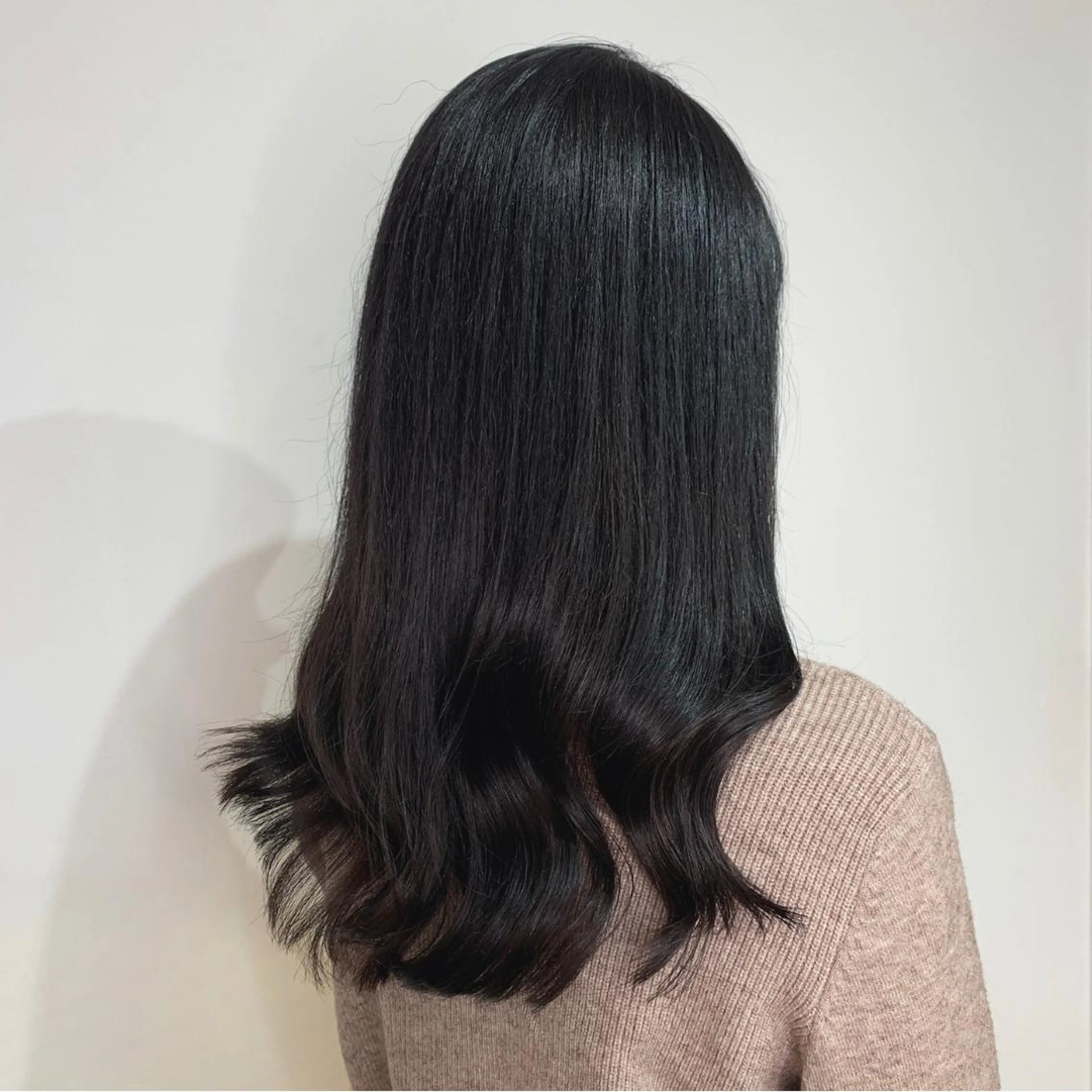 セミロング カラー カット ヘアカラー HARUKA韓国ヘア /Luana梅田のヘアスタイル