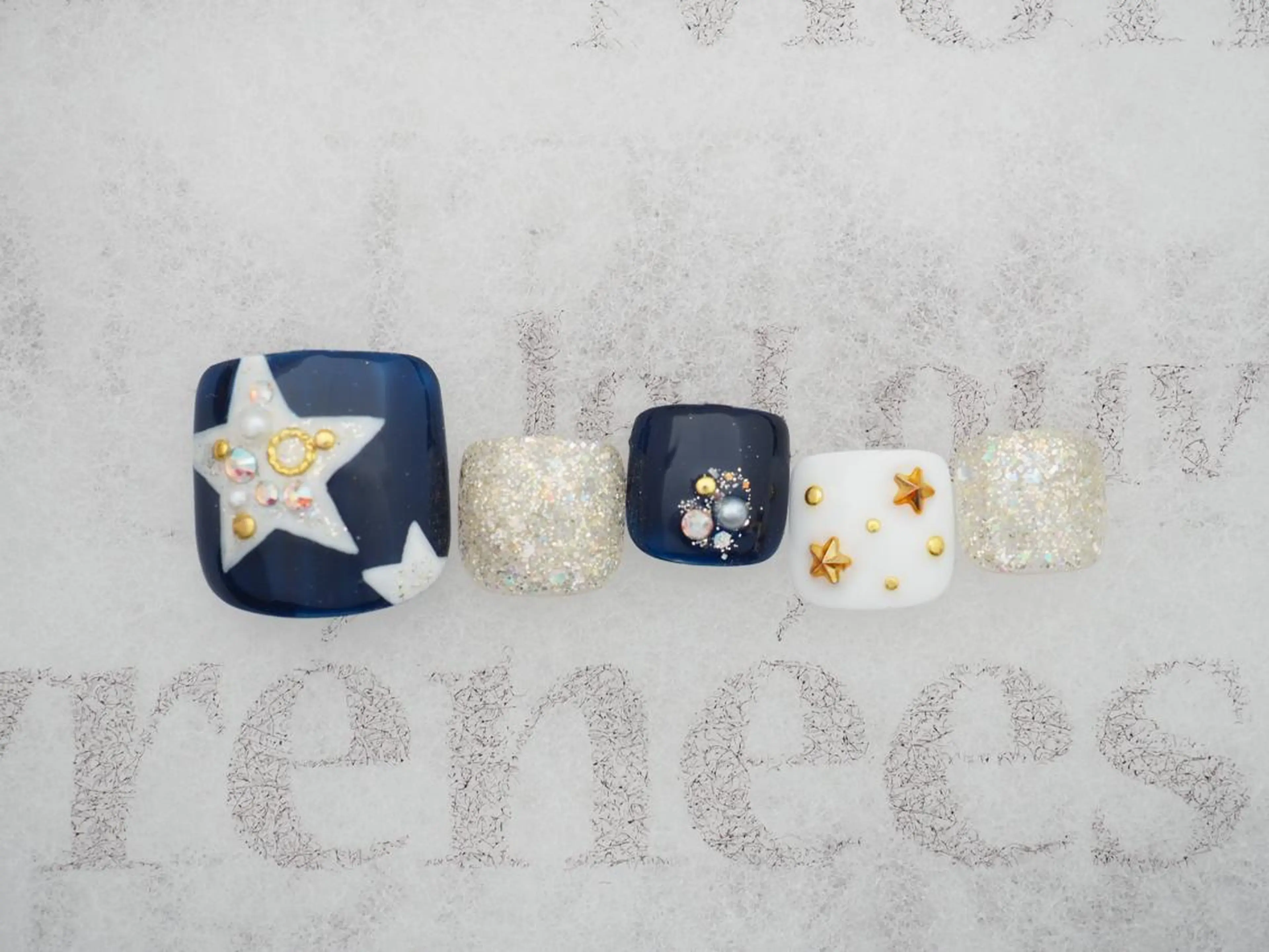 ネイル トップネイリスト Ribbon立川店のネイルデザイン