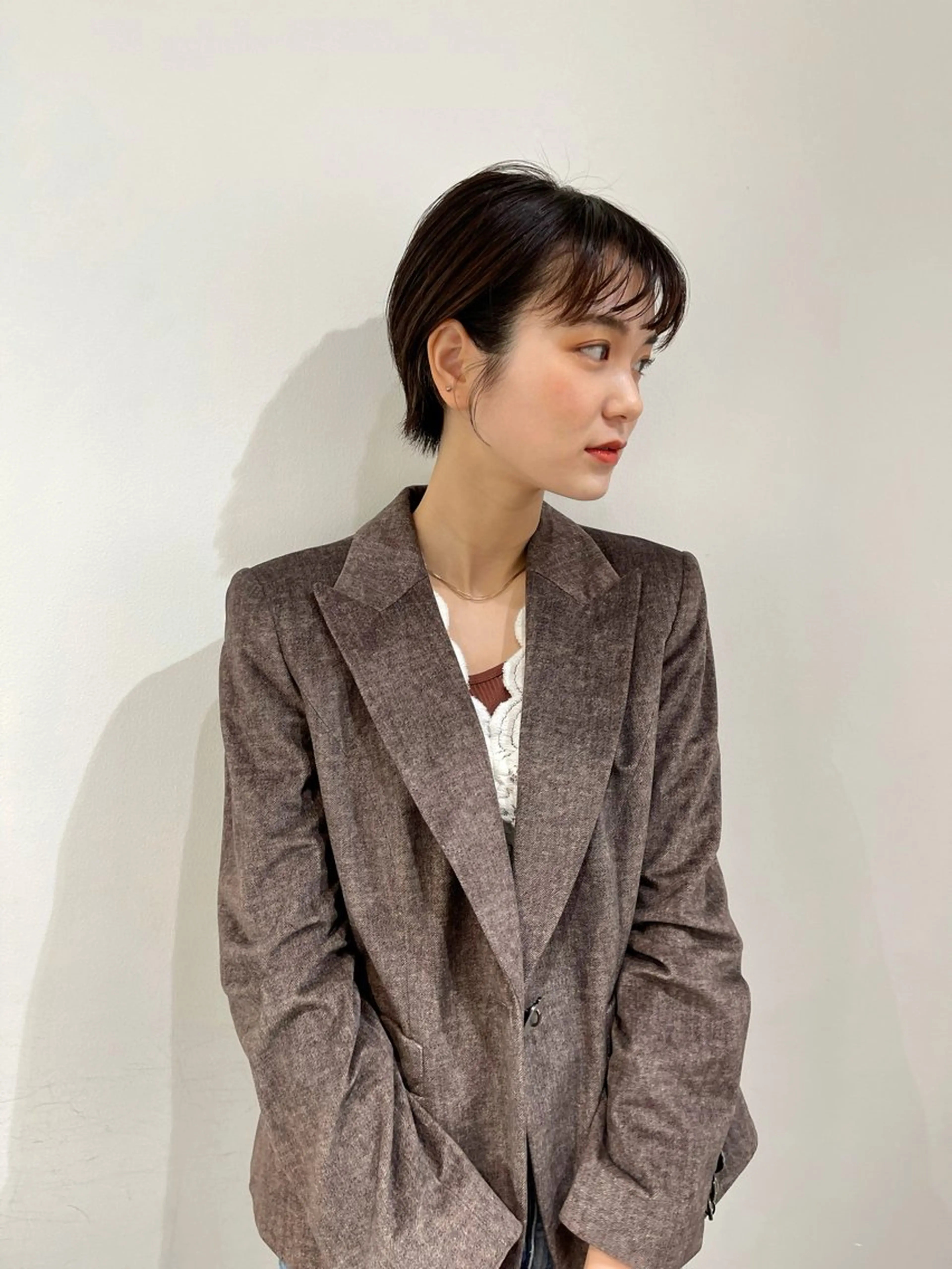 ショート hair design SUN room【サンルーム渋谷】所属・yuinaショート/ ボブ/透明感カラーのヘアスタイル