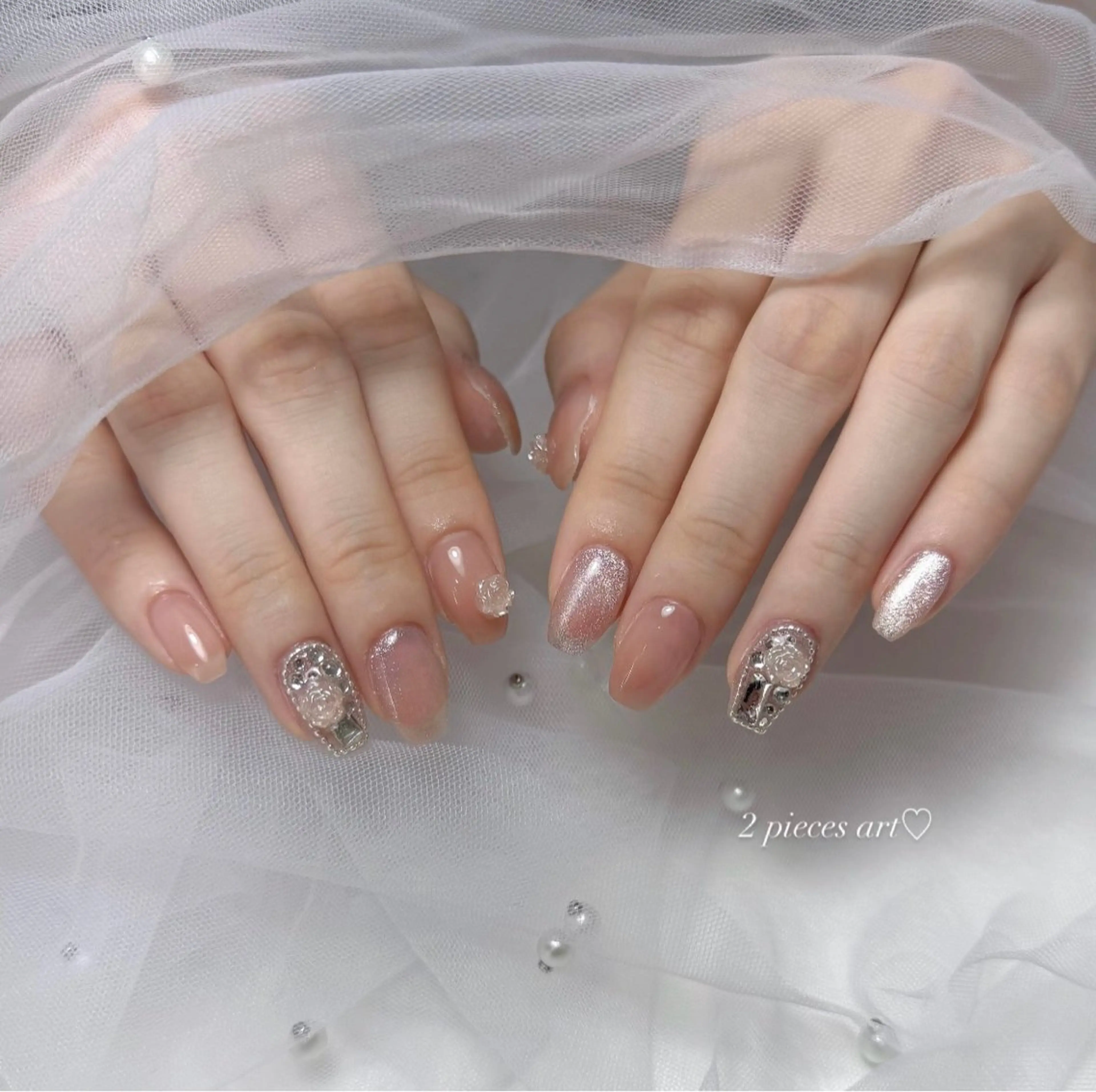 2本アート🎀の写真