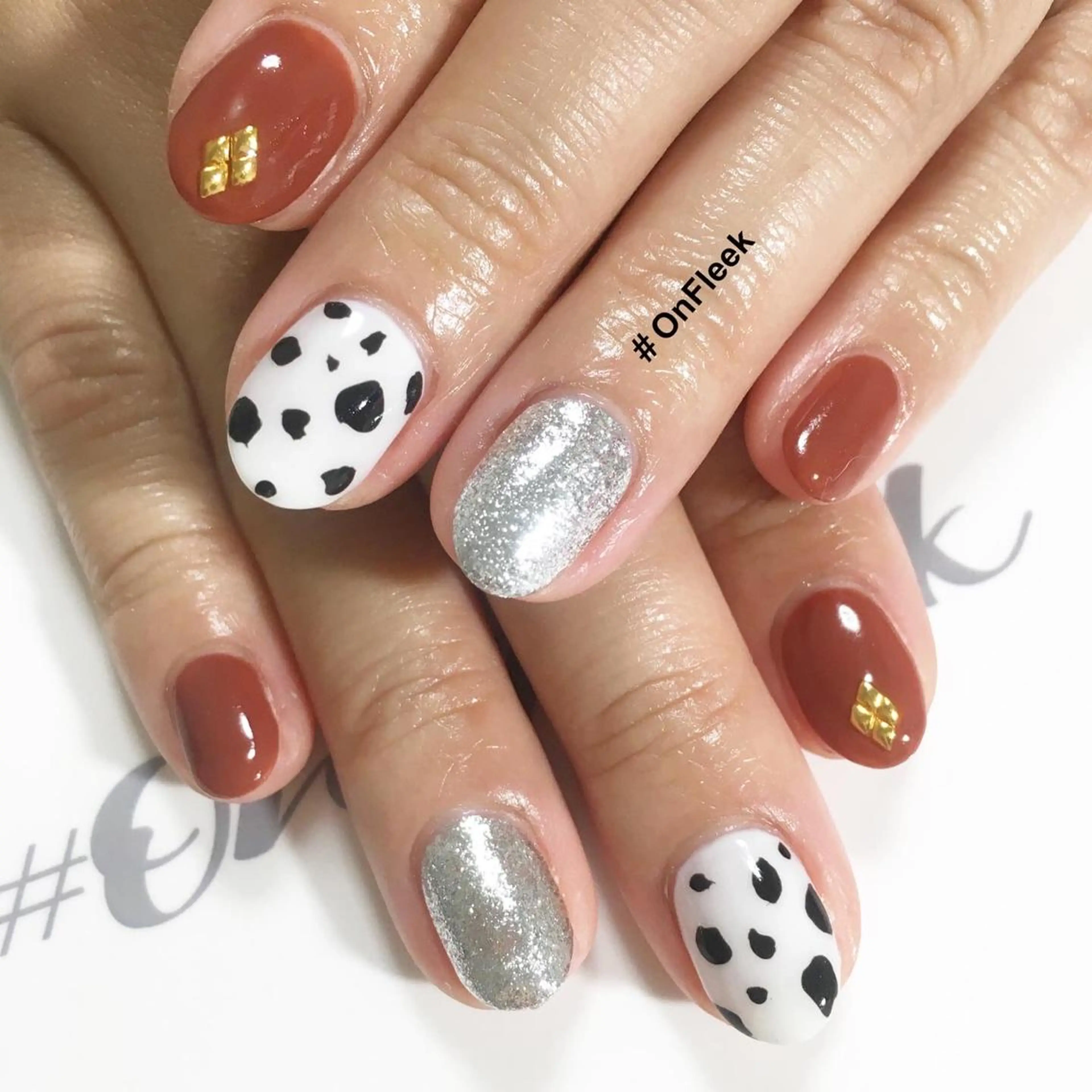 ネイル ハンドネイル NailSalon ＃OnFleekのネイルデザイン