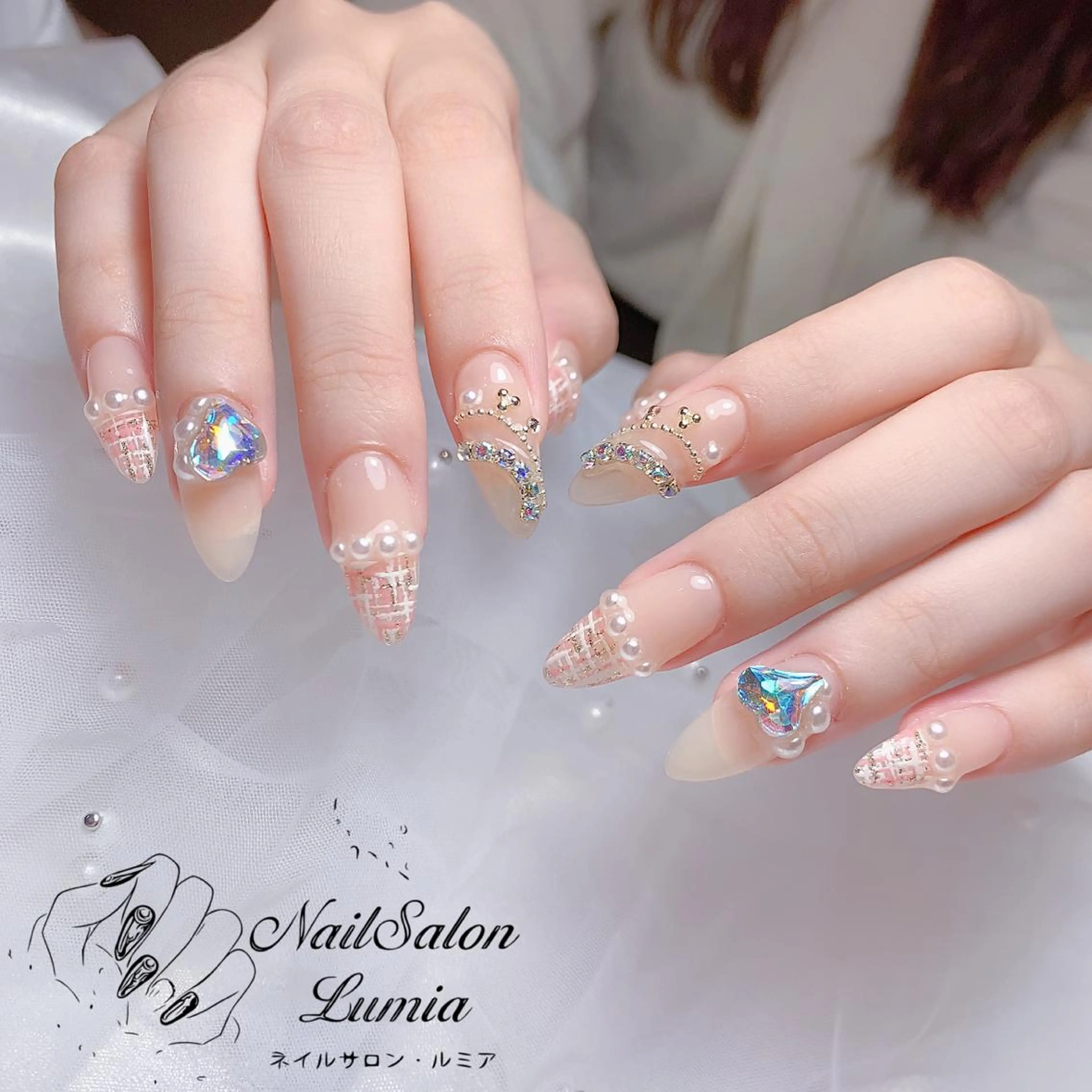ネイル ハンドネイル ネイルサロン ルミア Lumia 店長のネイルデザイン