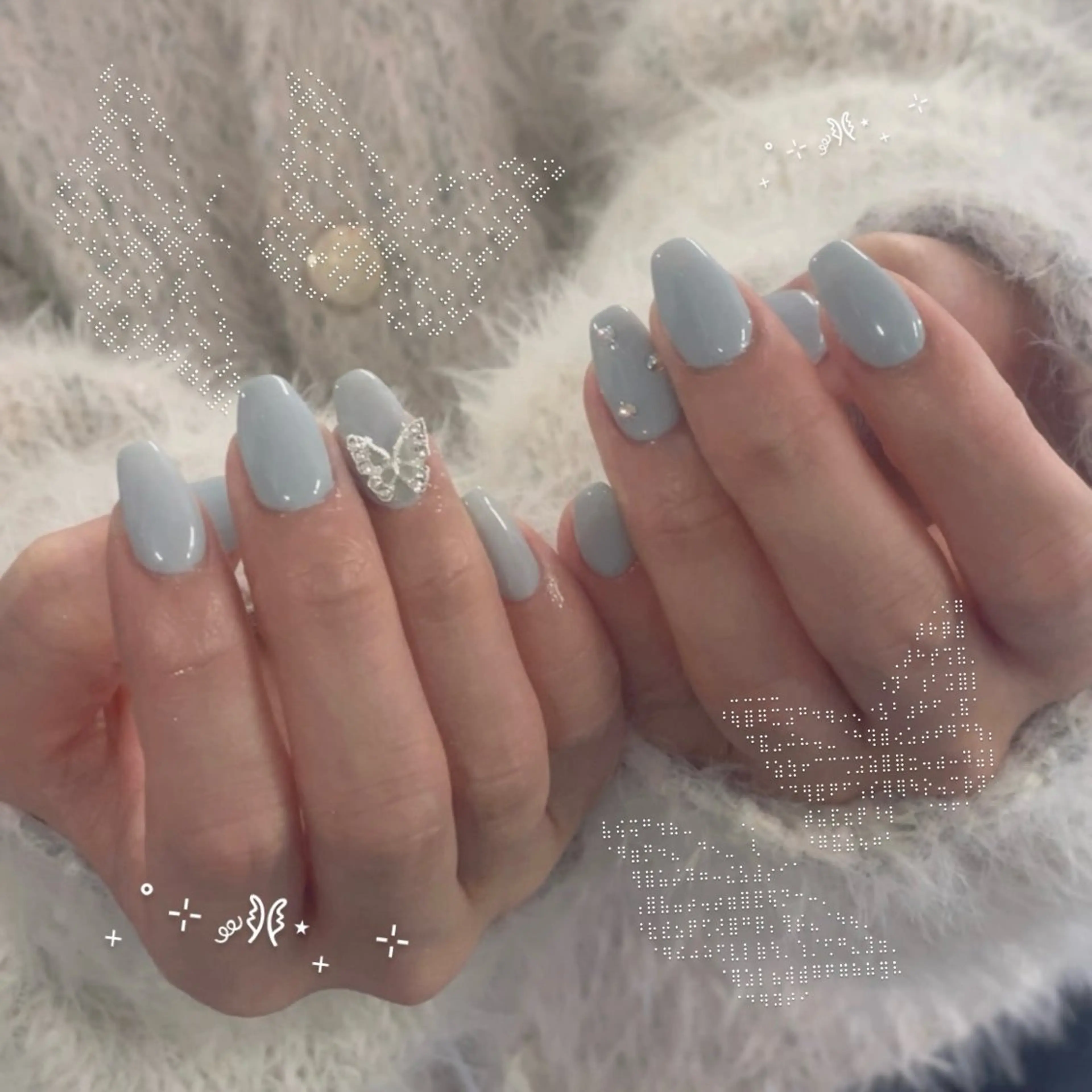 ネイル ワンカラーネイル 春ネイル SEIRA ᯓ★mavieのネイルデザイン