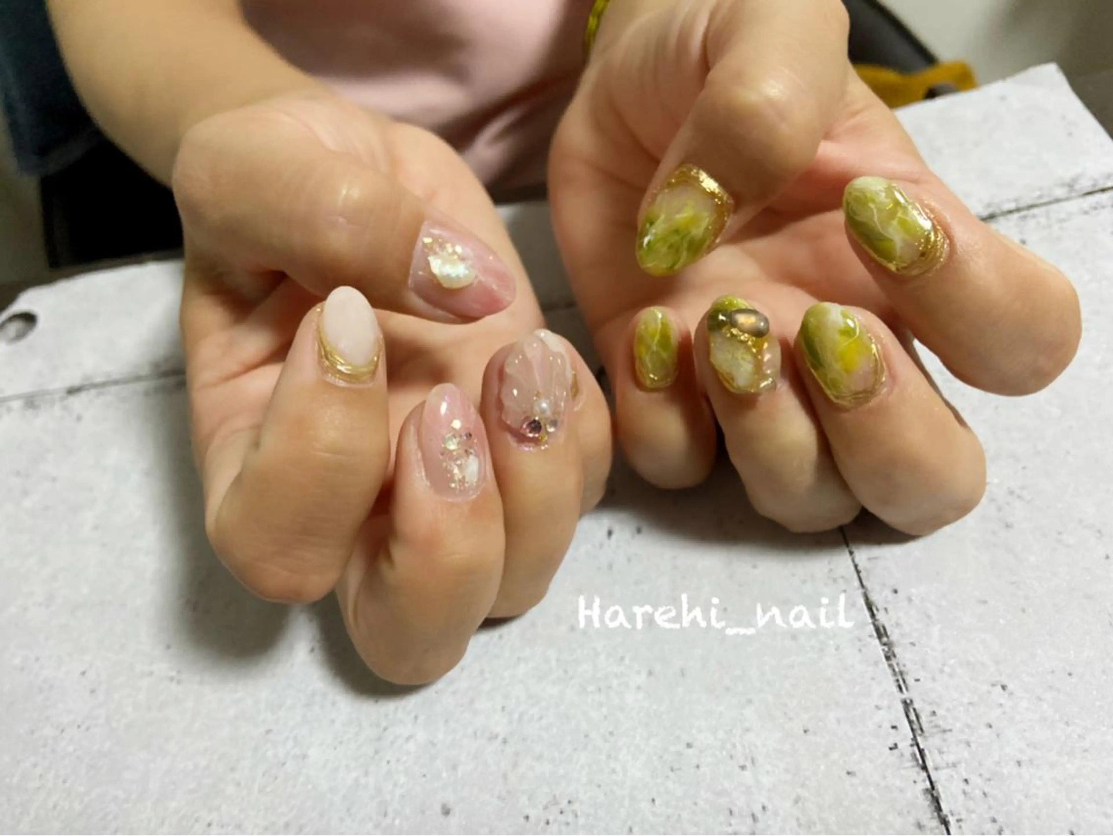 ネイル ハンドネイル Harehi_ nailのネイルデザイン