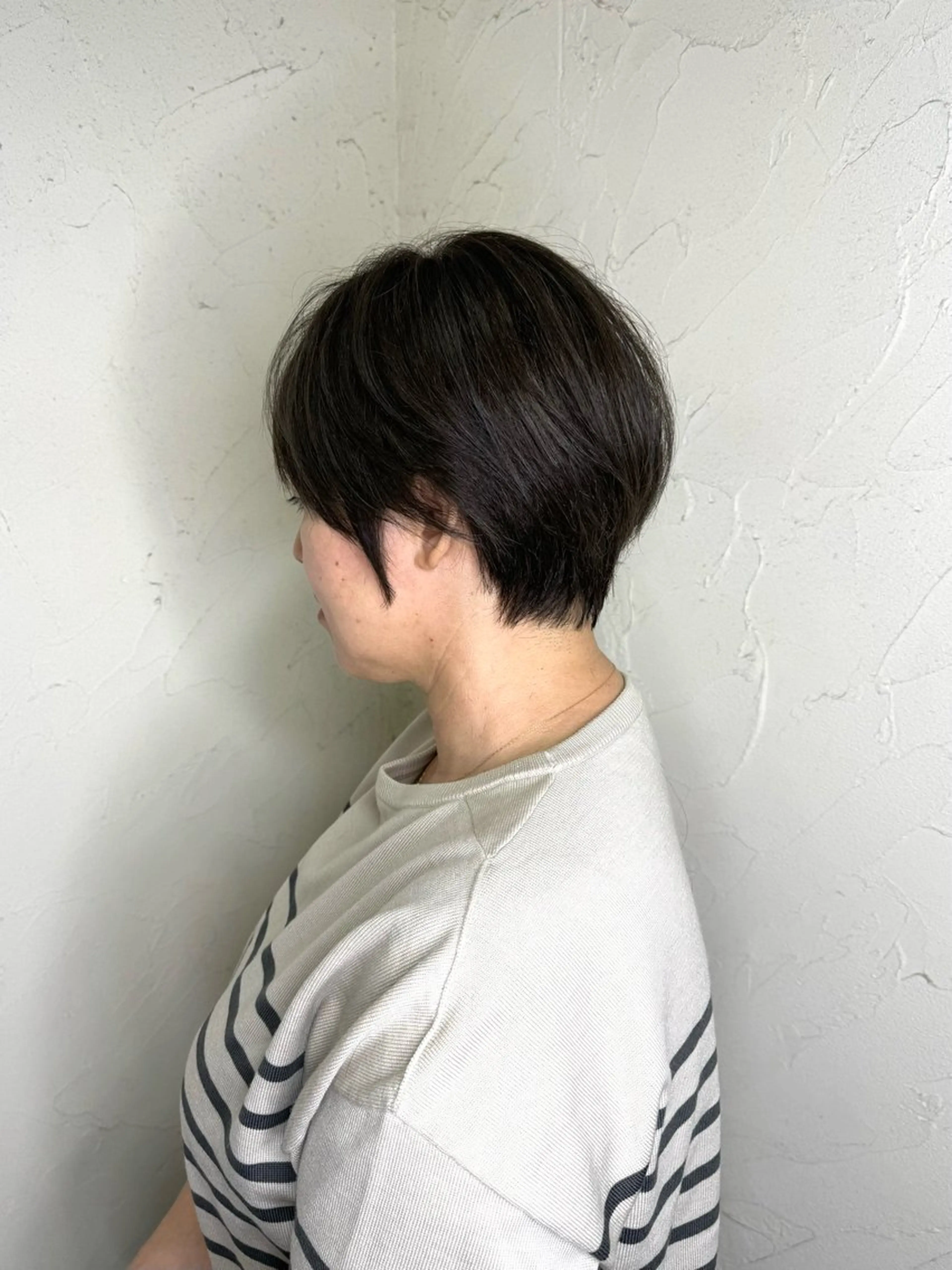 ショート カット ヘアカラー 韓国ヘア🫧艶カラー 🫧髪質改善/オオヤのヘアスタイル