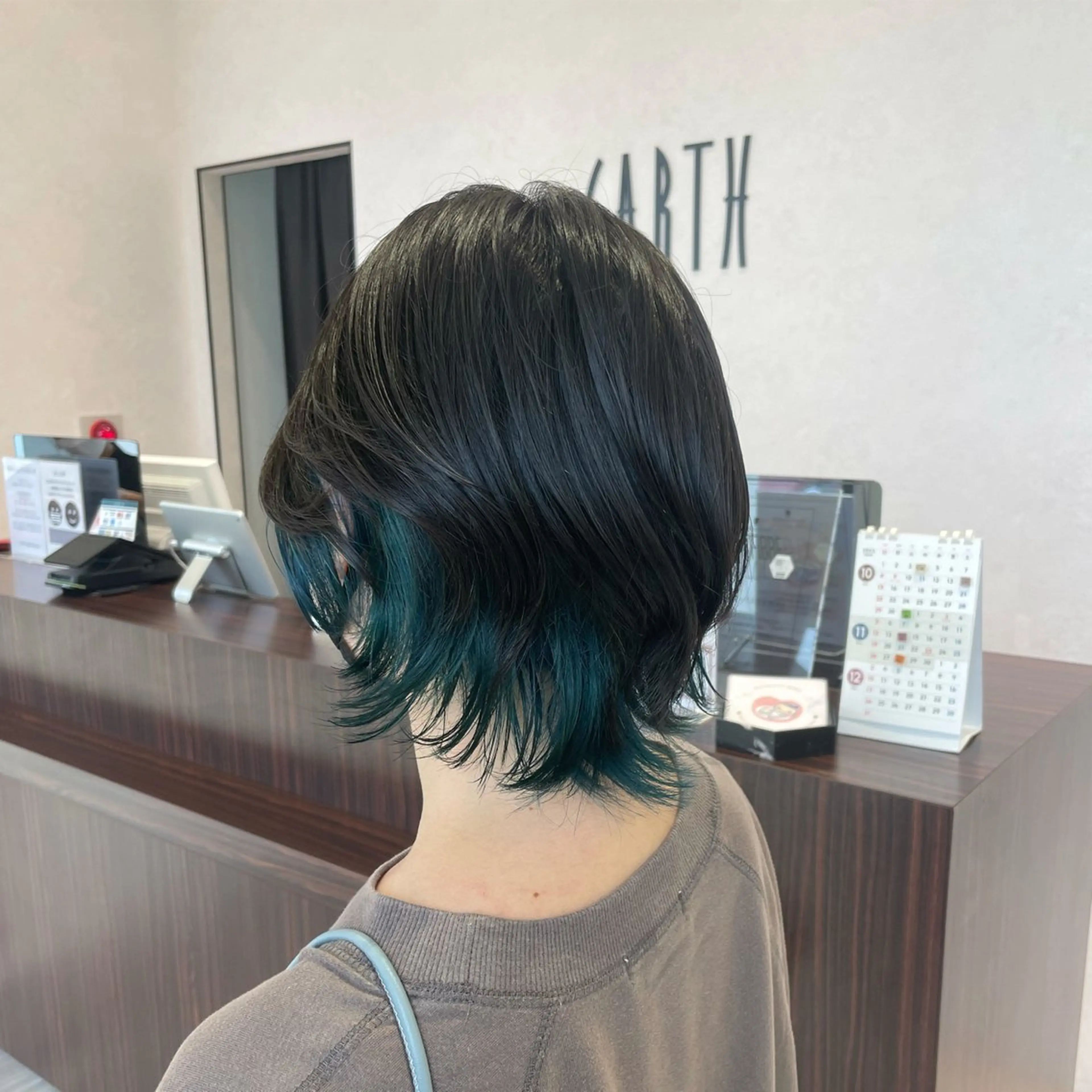 ショート カラー 益川万由 /高崎のヘアスタイル