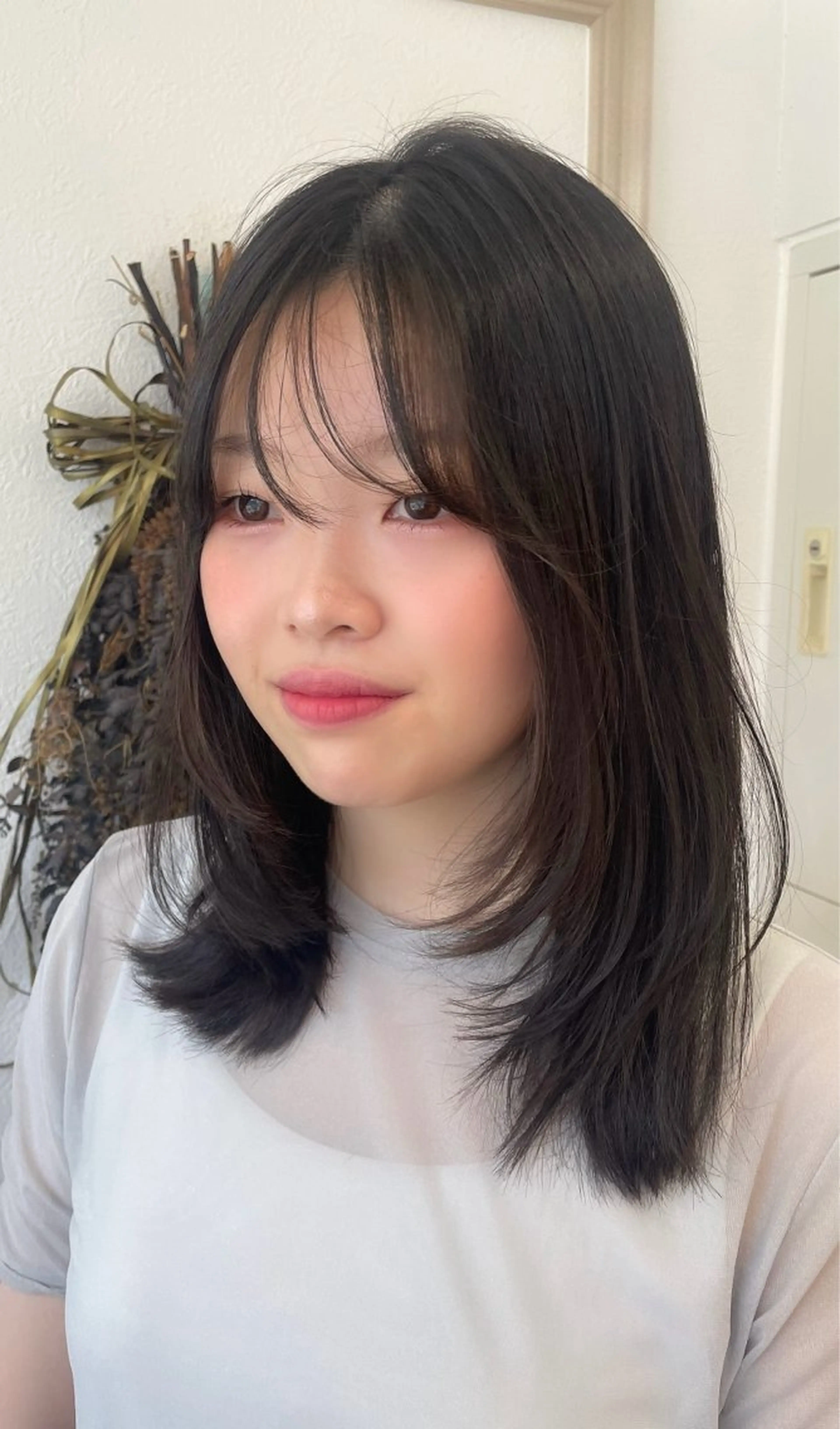 セミロング カラー belta.🌱 安藝夏花🌻のヘアスタイル