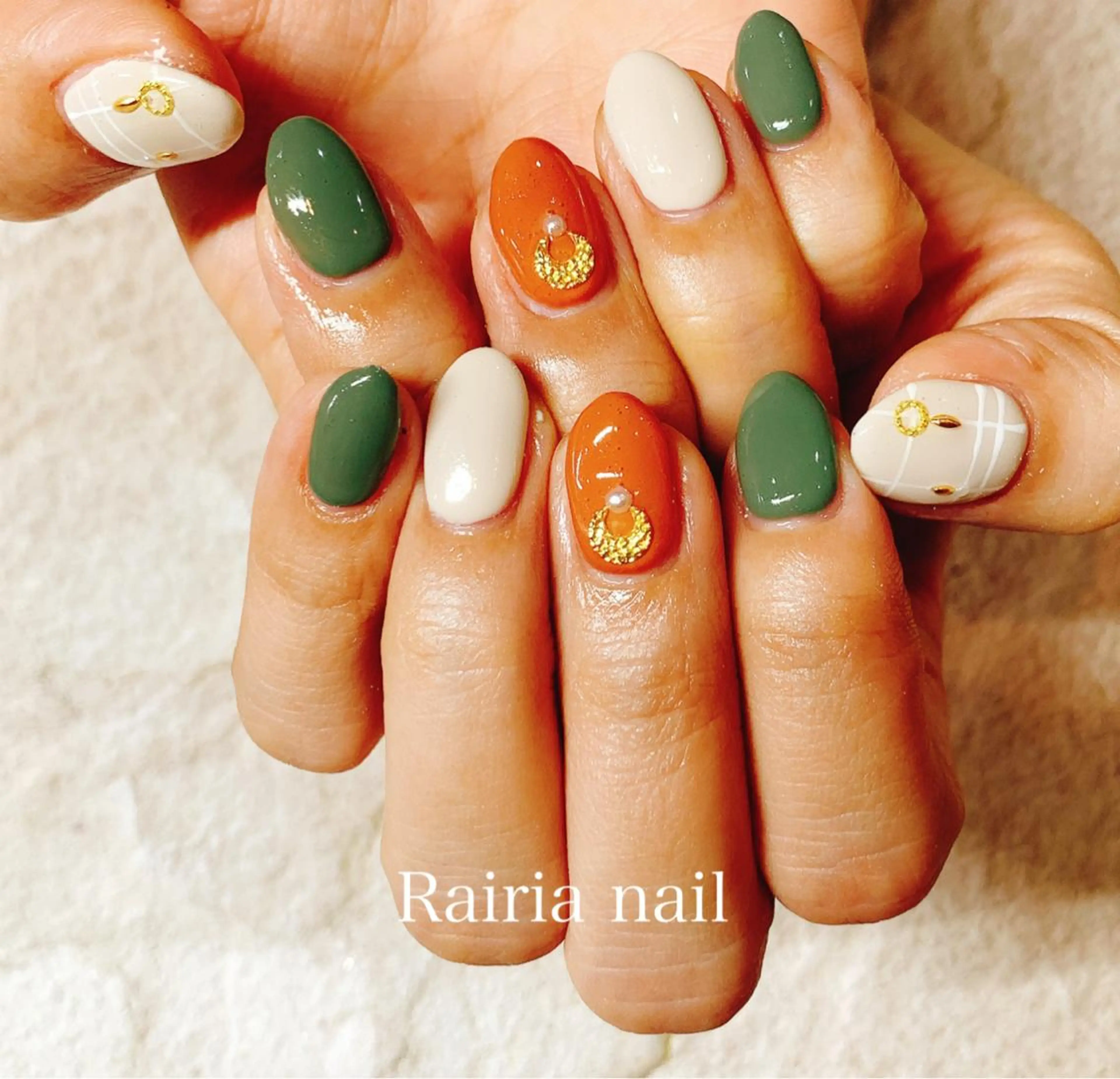 ネイル アートネイル ジェルネイル パラジェル 冬ネイル Rairia nail本八幡店のネイルデザイン