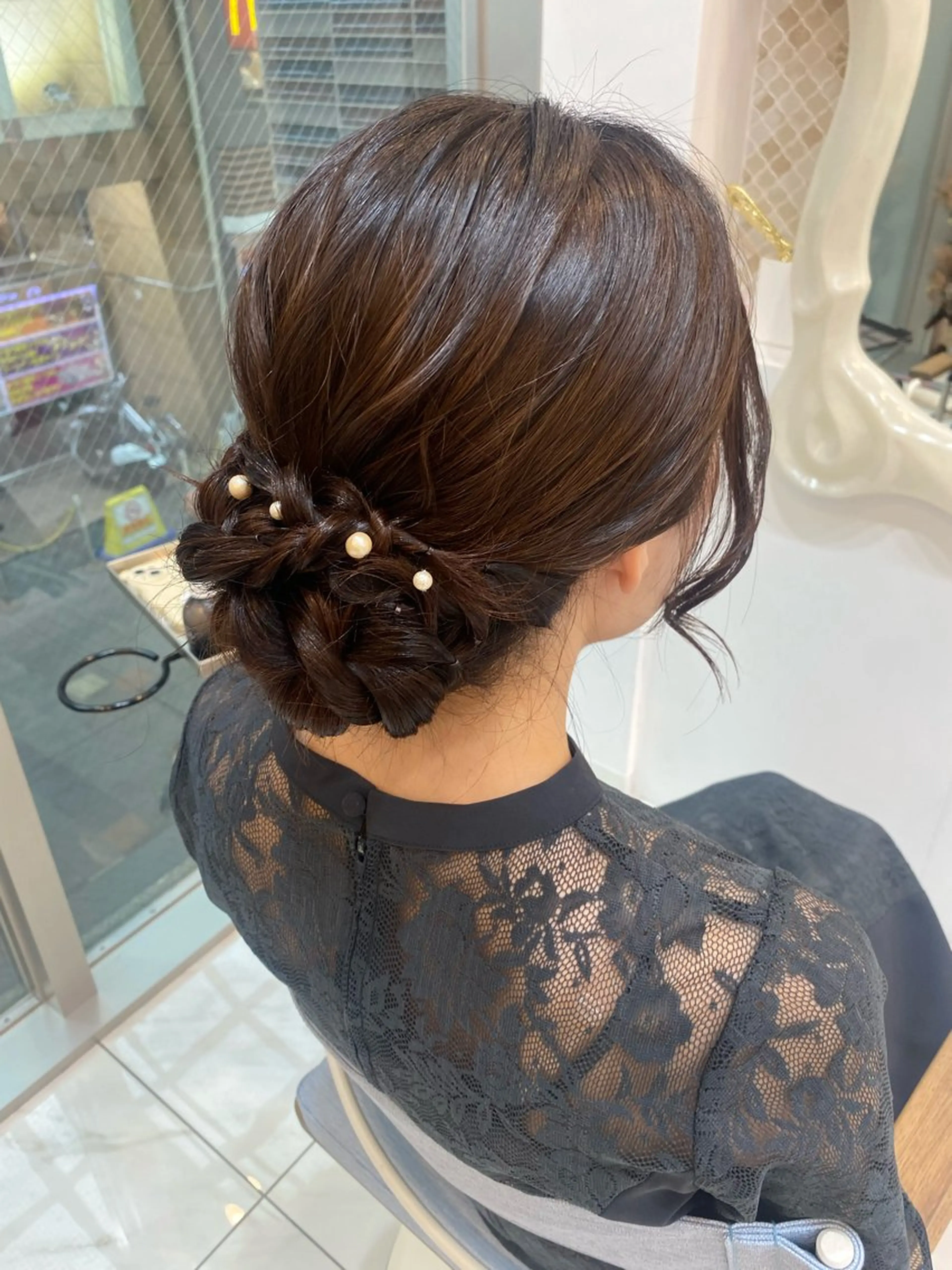 ヘアアレンジ 艶髪/透明感/ 三宅晴香のヘアスタイル