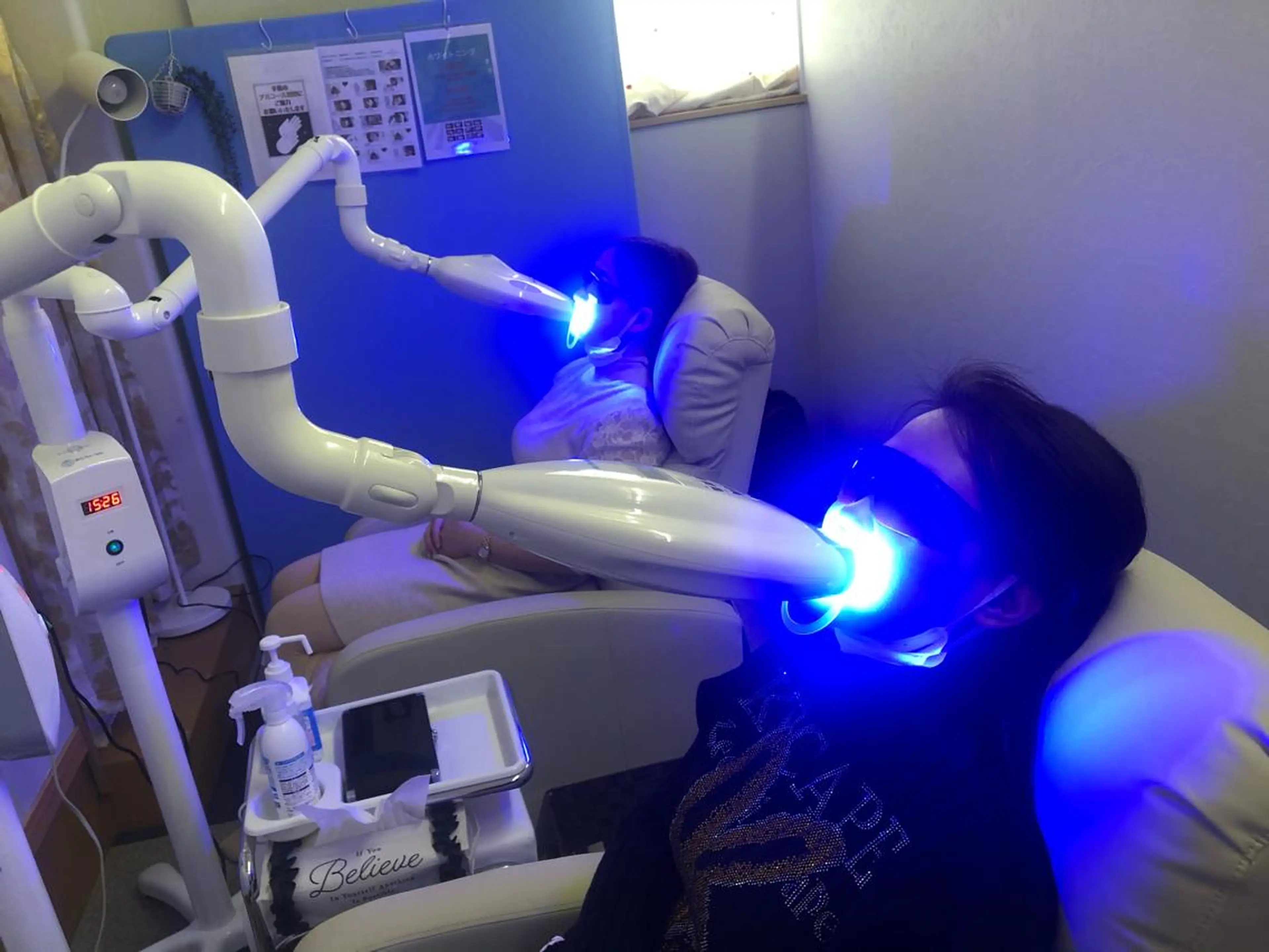 ホワイトニング1回やりたい放題の写真