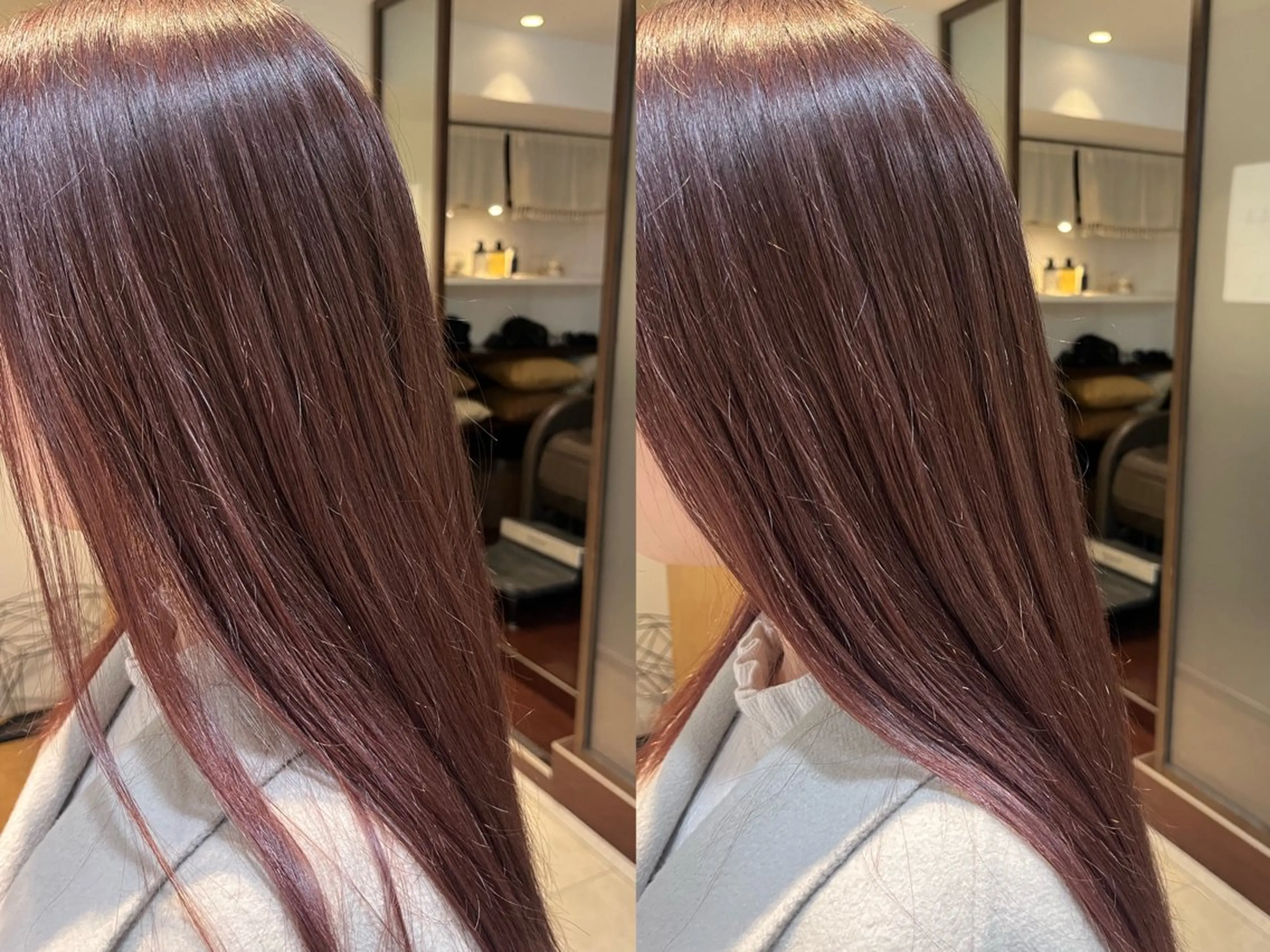 カラー 安達 葵のヘアスタイル