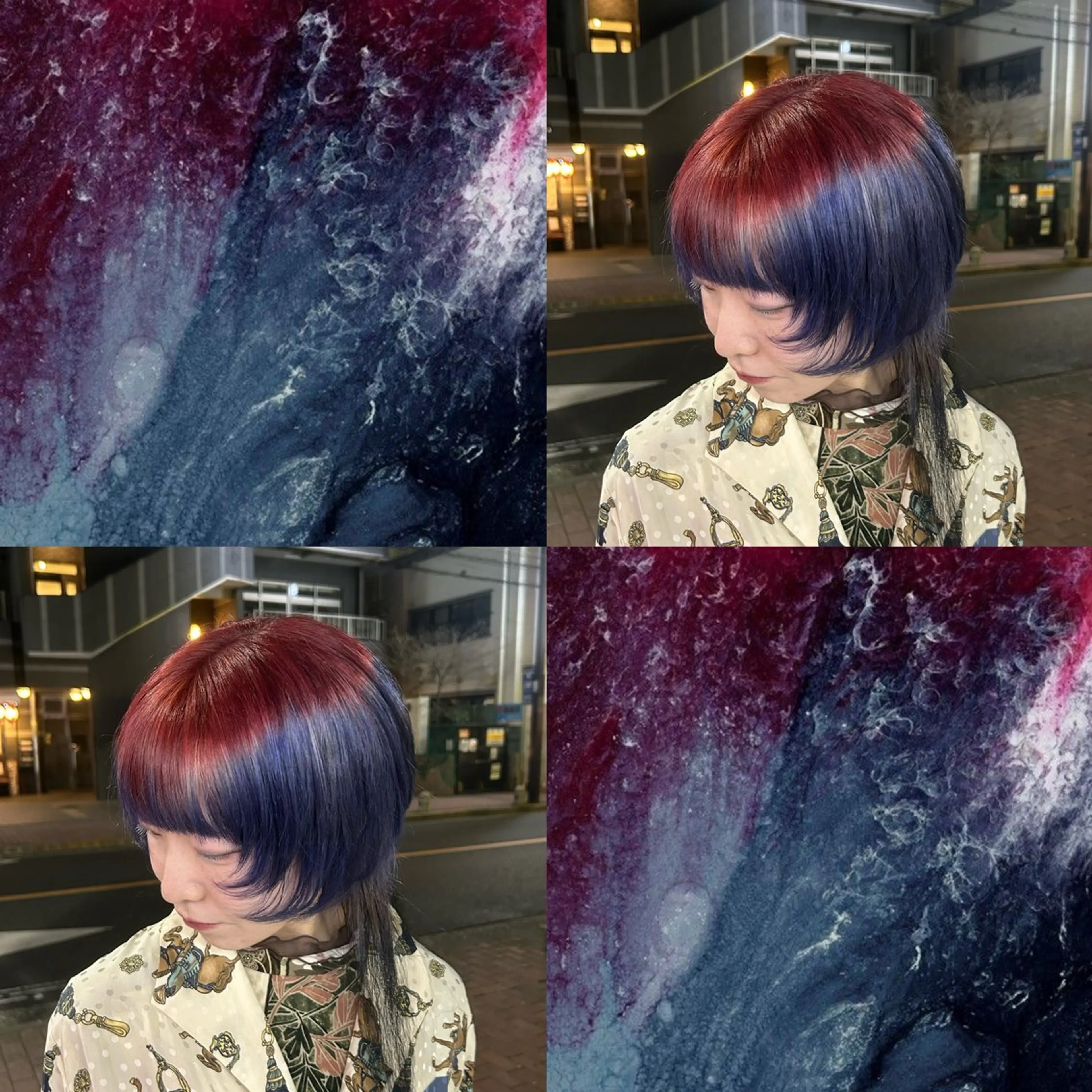 ショート カラー mina by ONE's KYOGOKU所属・🐺派手髪∔シャギー SEKIKAWA🐺のヘアスタイル