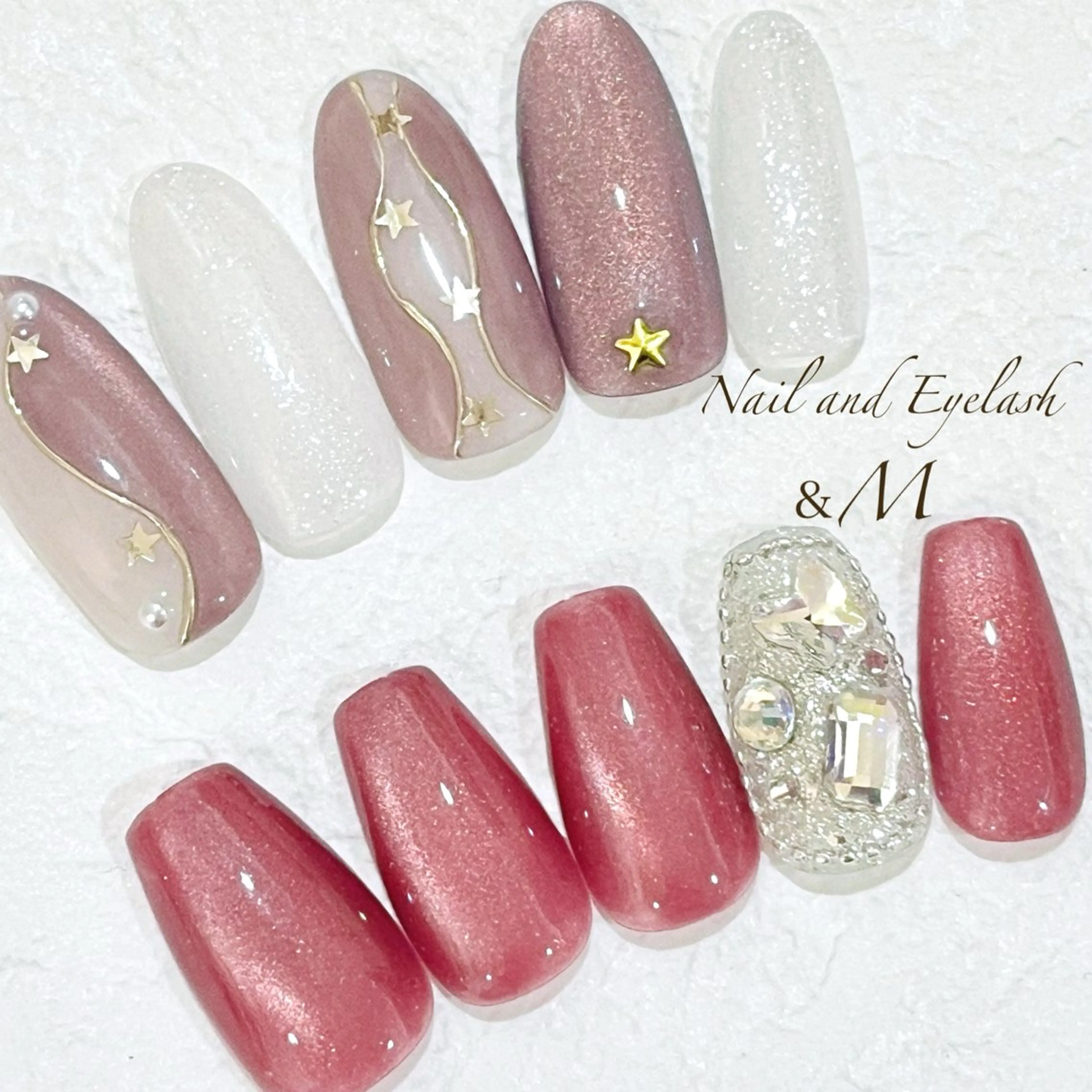 ネイル ハンドネイル アンドエム ＆Ｍのネイルデザイン