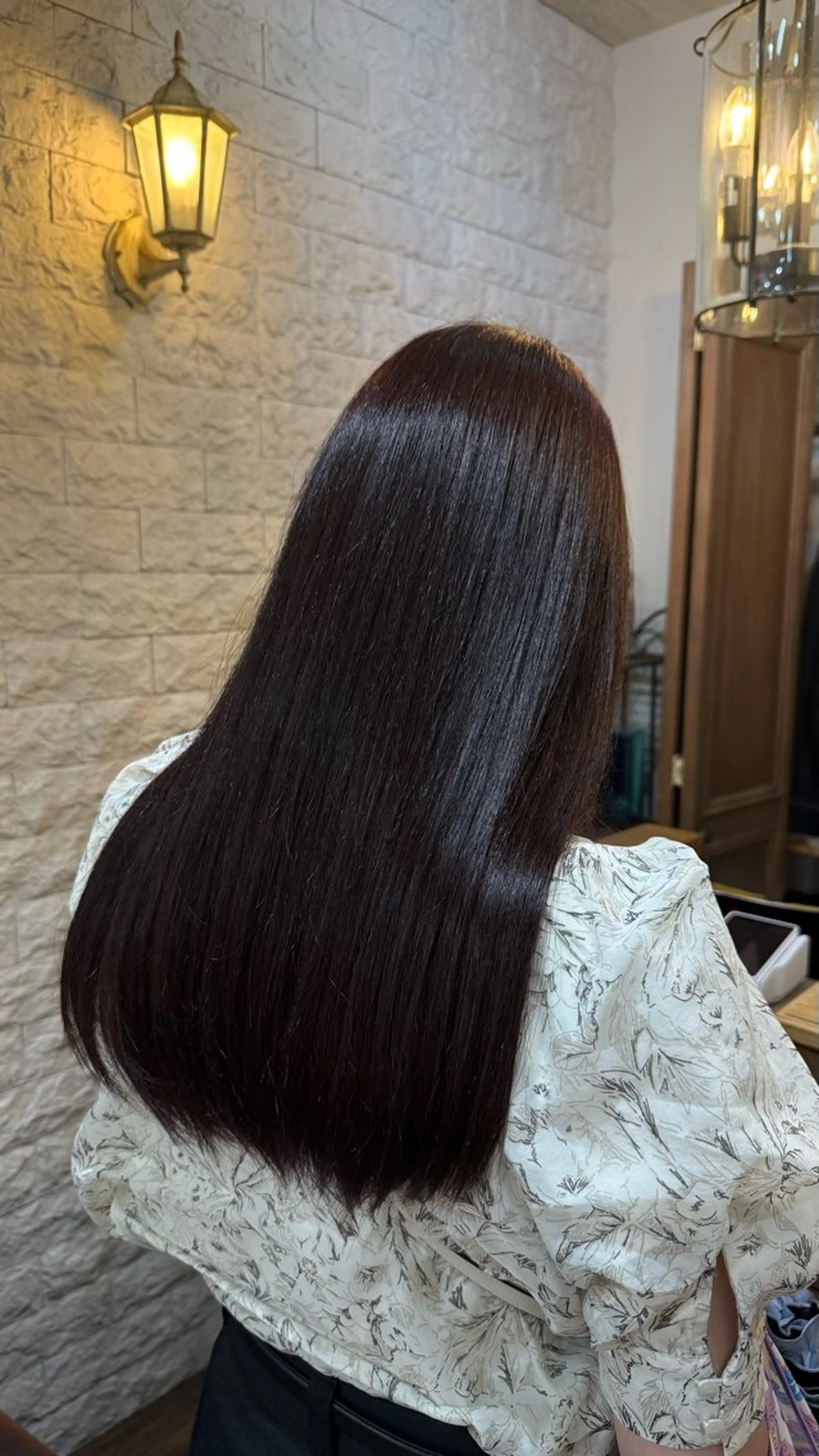 ロング カラー 透明感カラー ヘアカラー トリートメント 透明感カラー🫧 nanamiのヘアスタイル