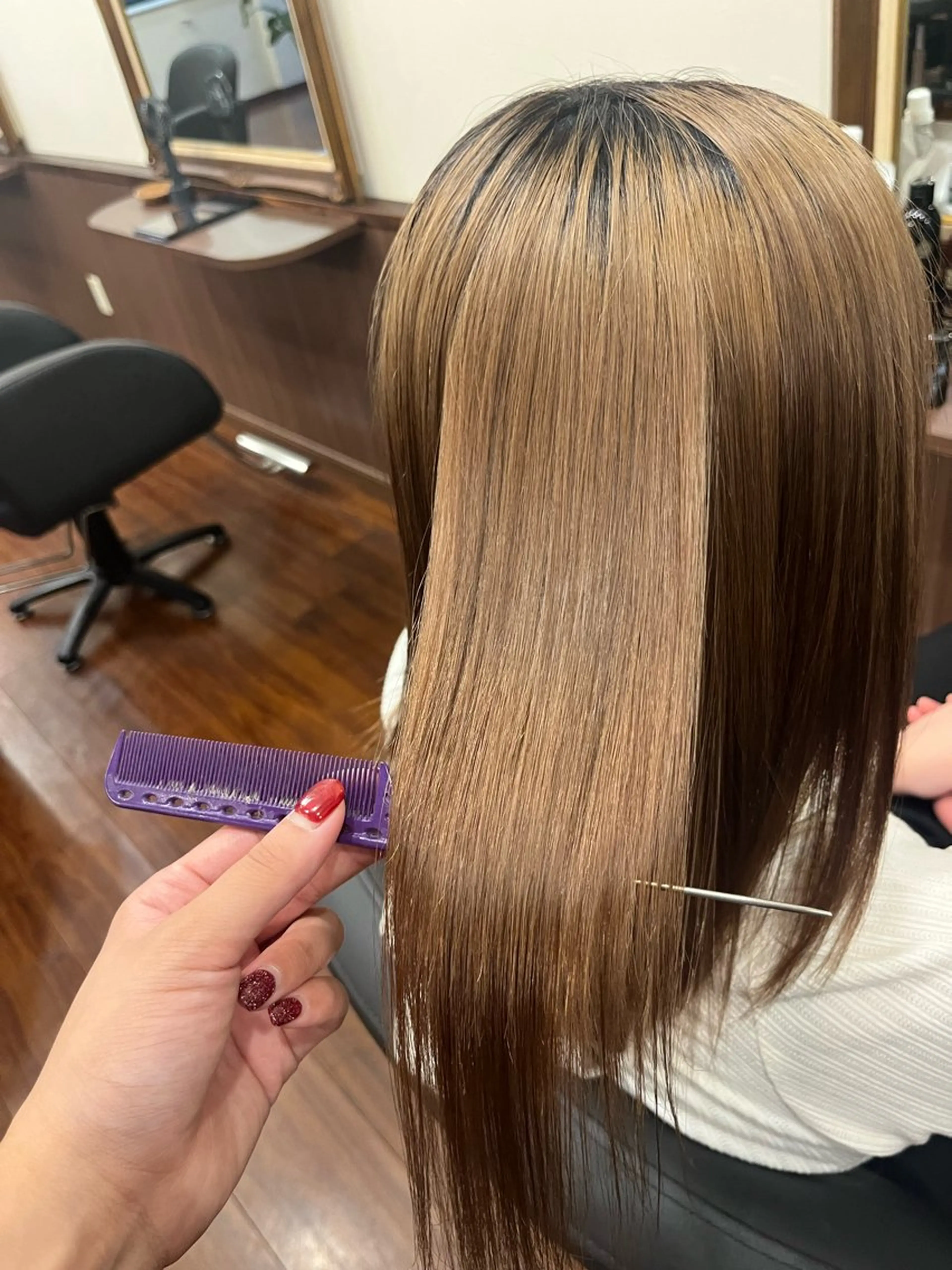 ロング 髪質改善 トリートメント トリートメント 🌸栄/髪質改善専門 ayaka💇‍♀️のヘアスタイル