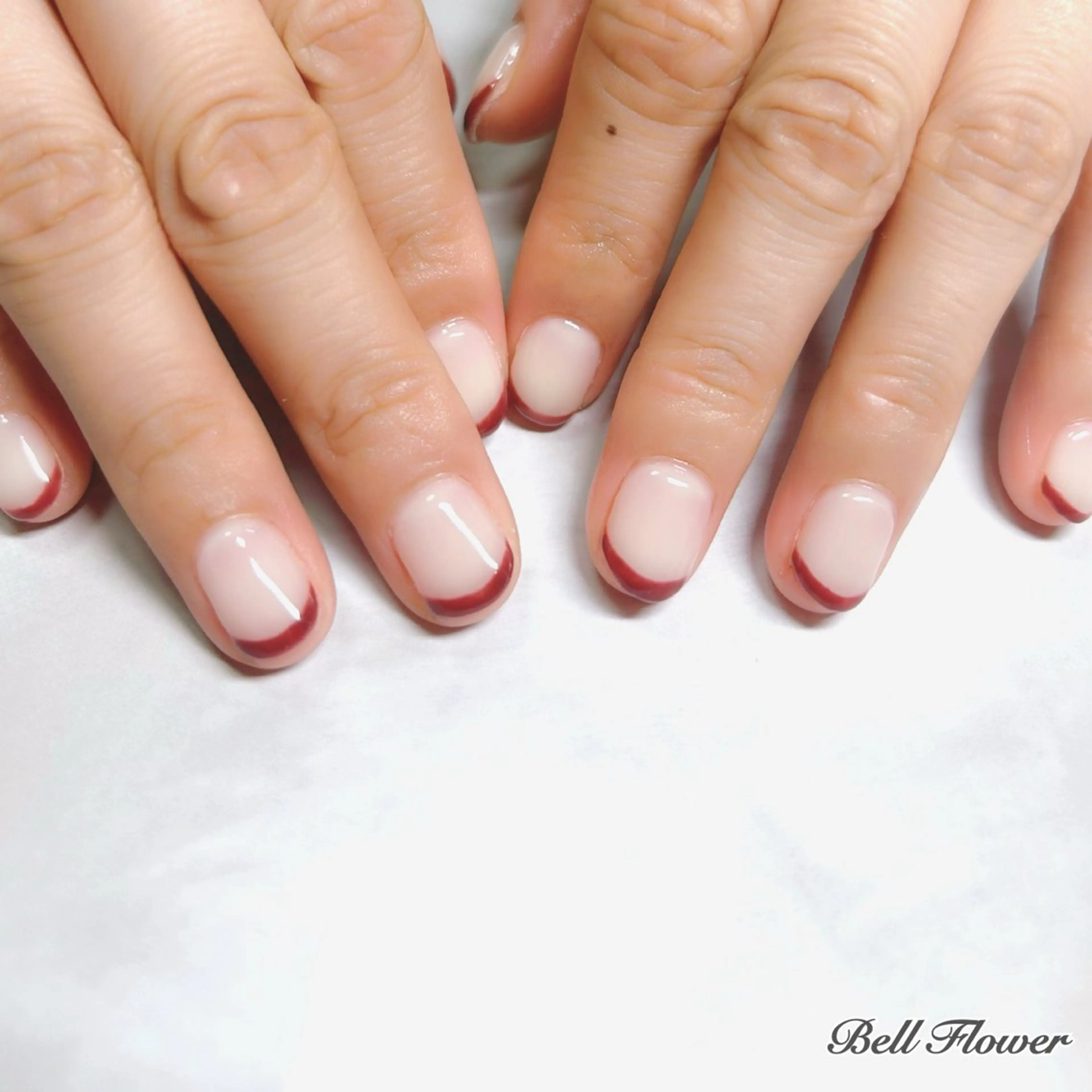 ネイル ハンドネイル Bell Flowerのネイルデザイン