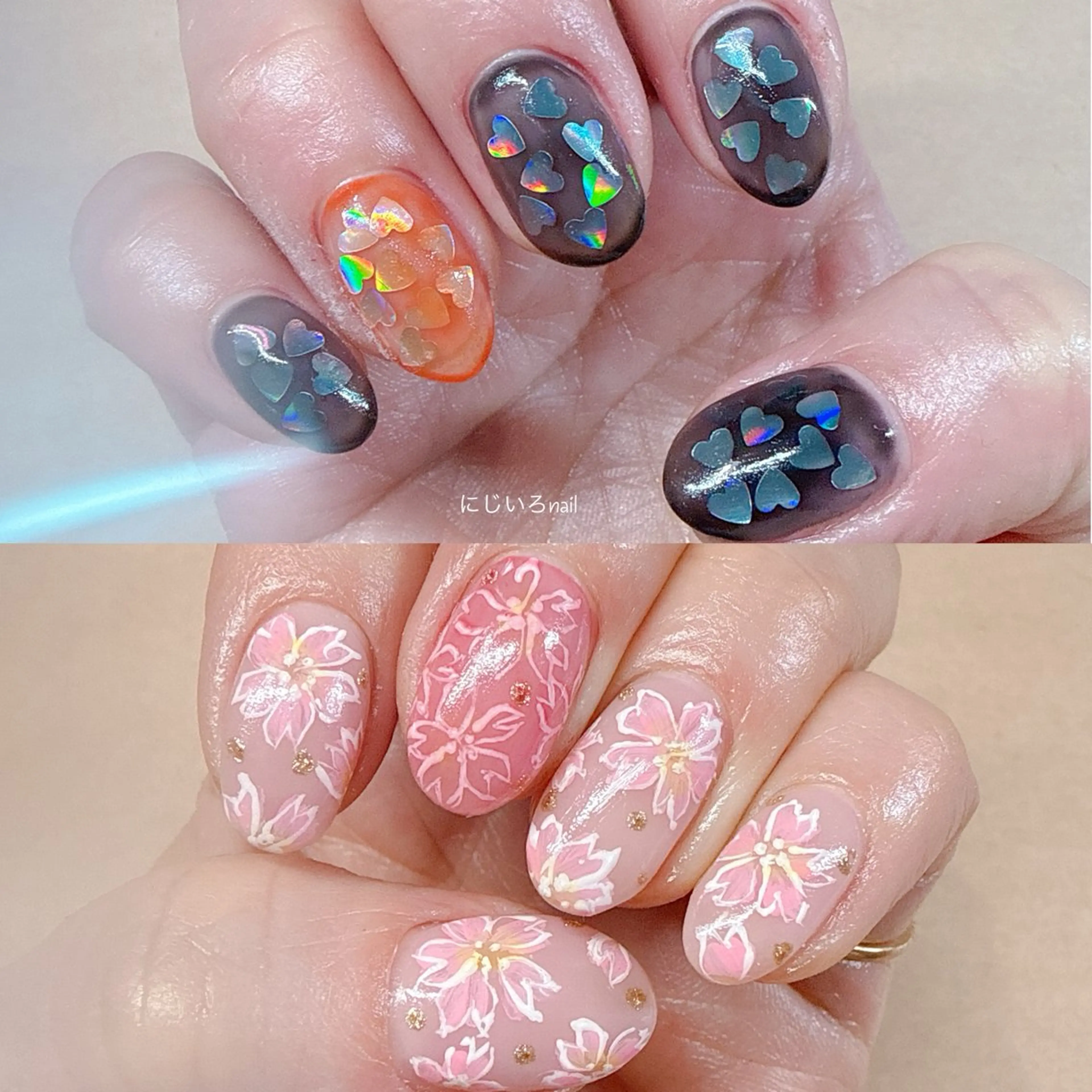 ネイル にじいろ nailのネイルデザイン