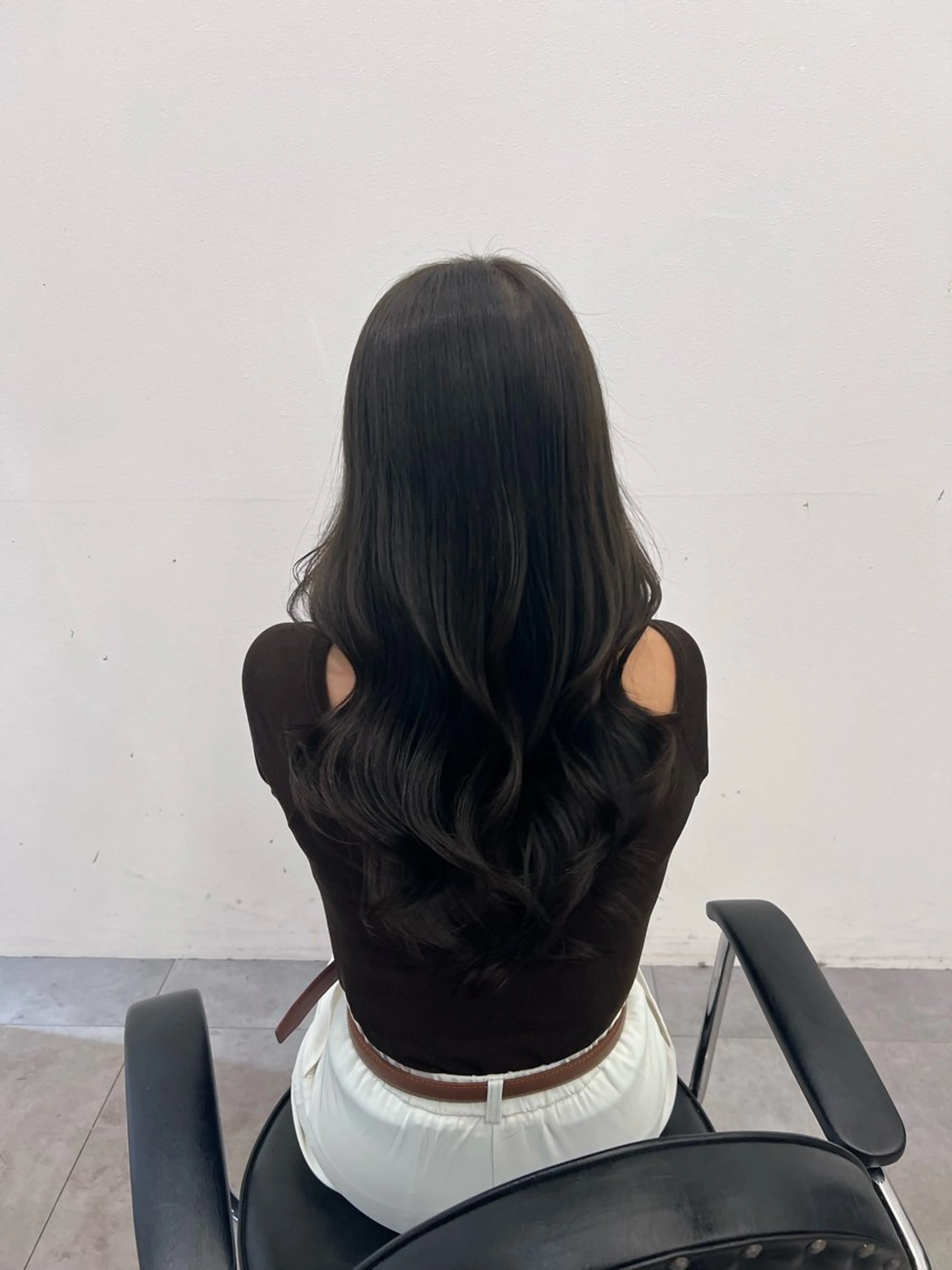 ロング ヘアカラー トリートメント しゅういち/赤み消し カラー特化のヘアスタイル