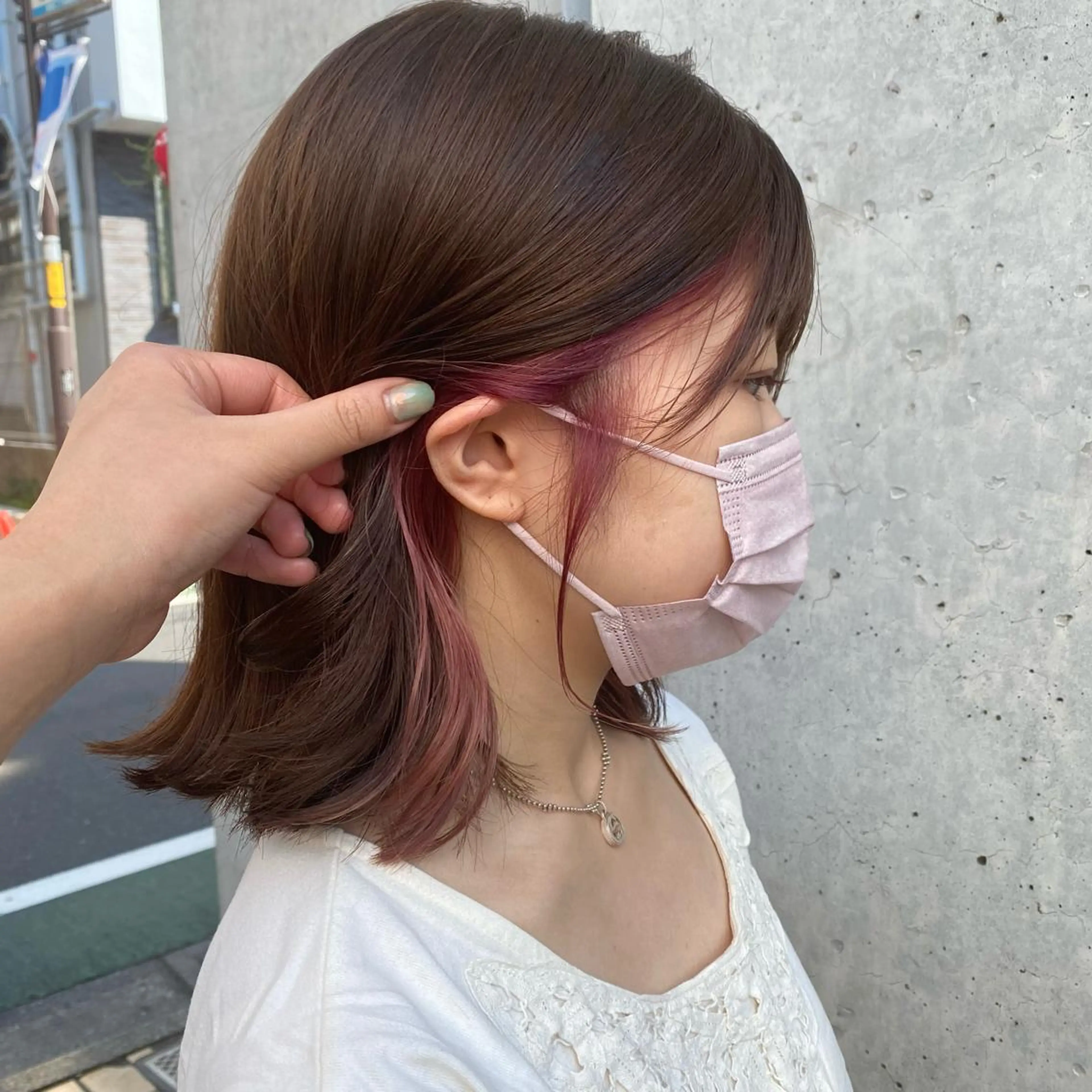 ミディアム カラー 🪭risa 暖色/レイヤー🪭のヘアスタイル