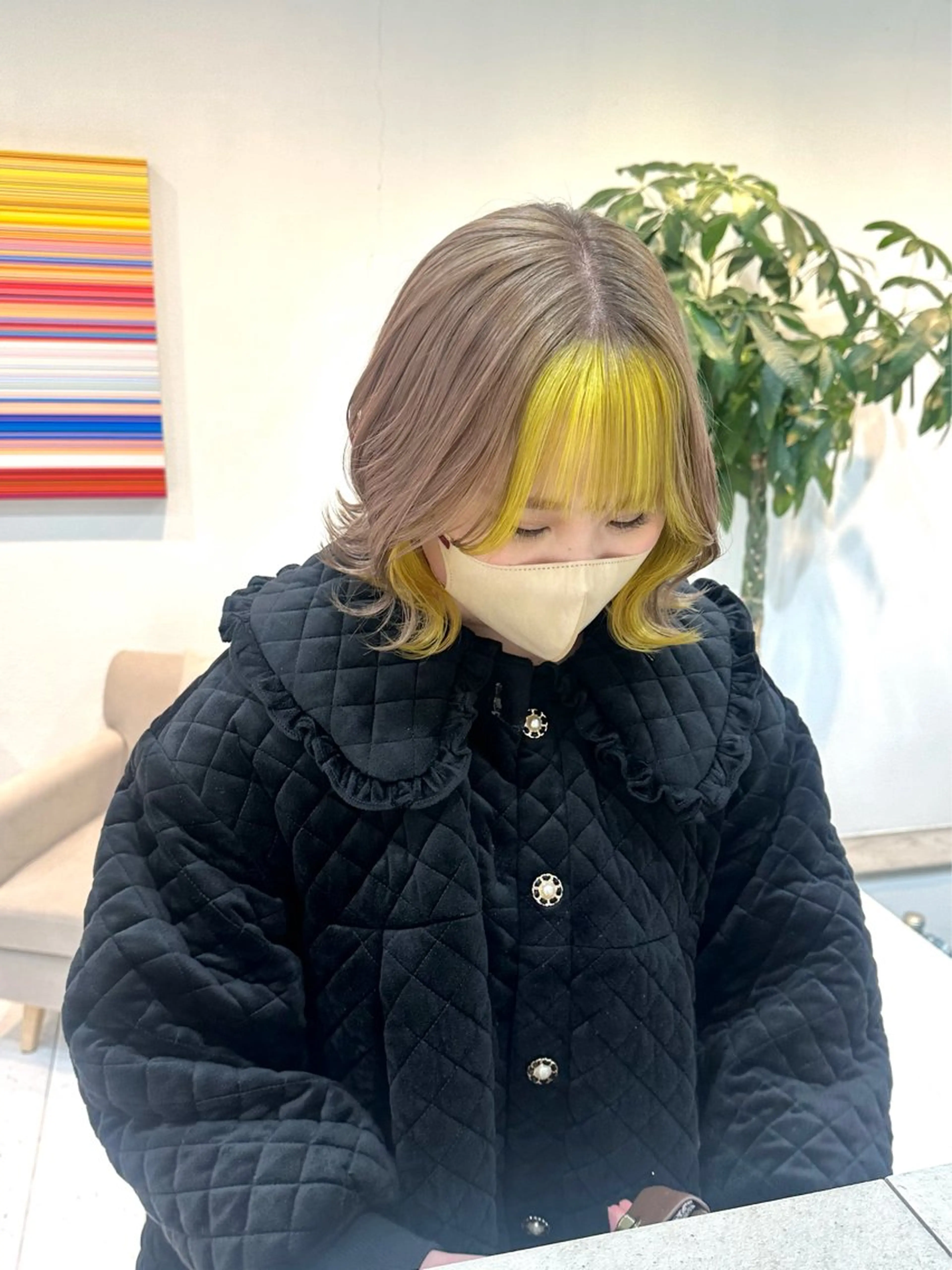 ミディアム etore 矢場町 南沙希のヘアスタイル