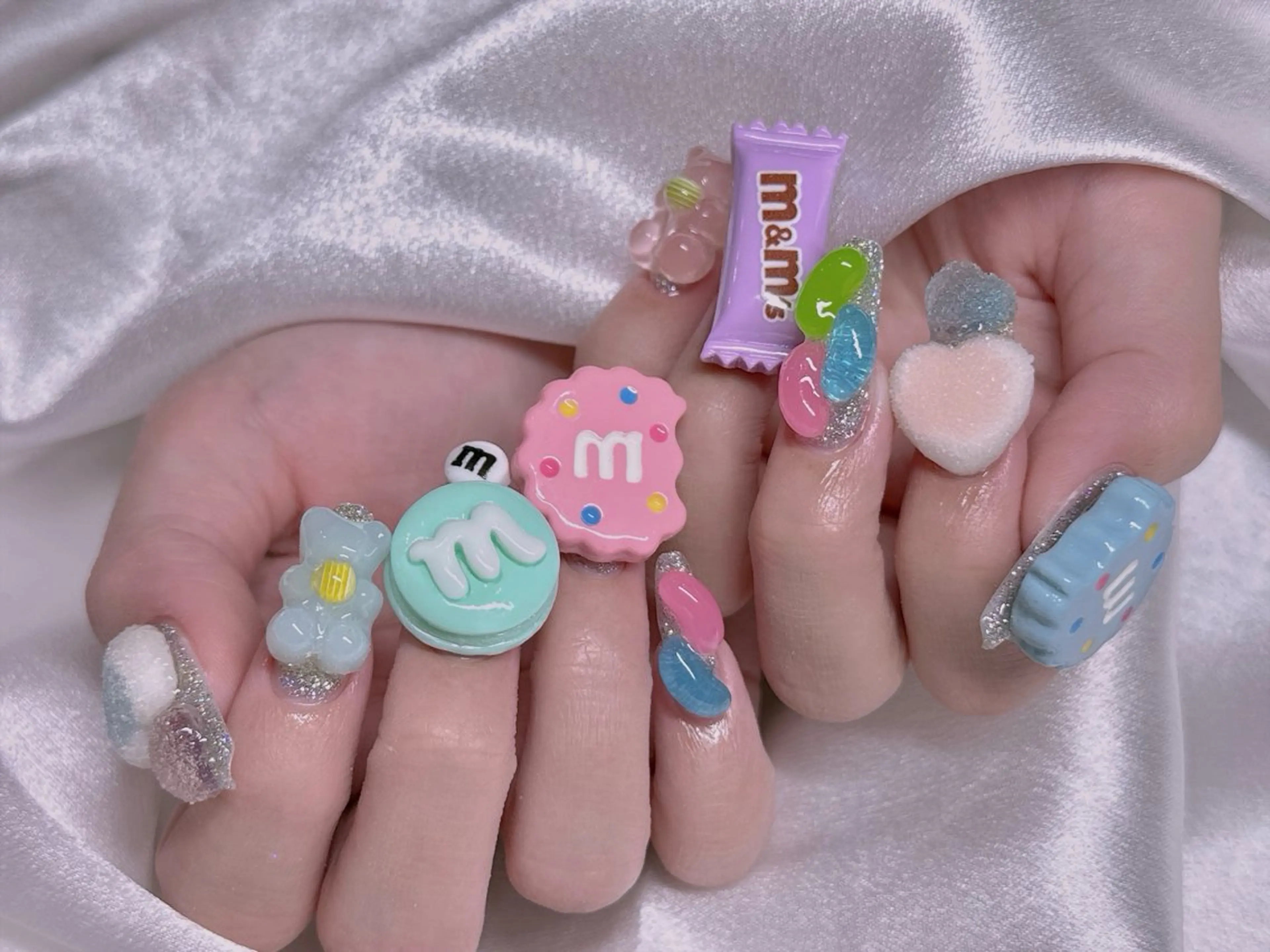 ネイル 長さだし専門店 M2　rikaのネイルデザイン