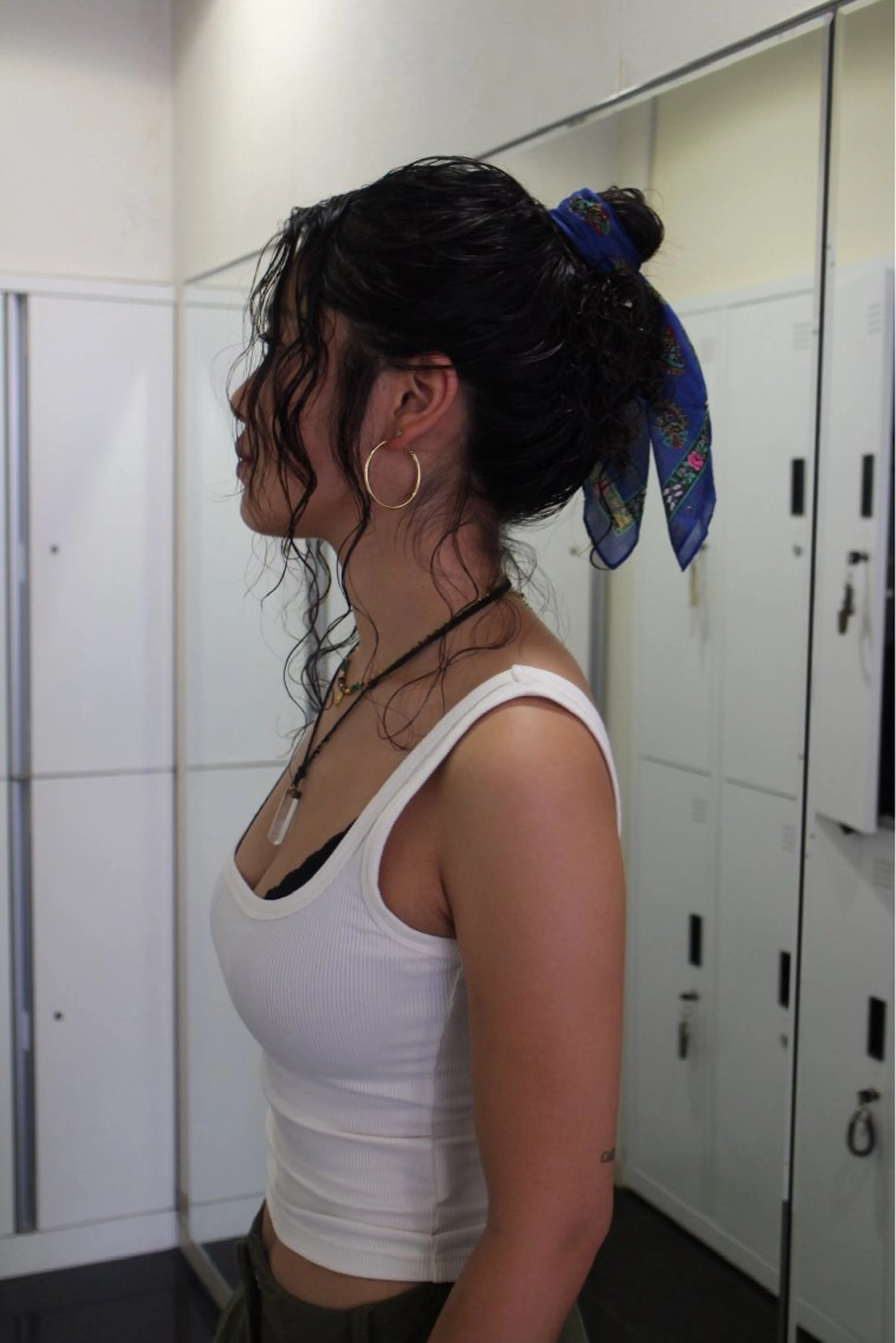 ロング パーマ カーリーパーマ/ 透明ｶﾗｰ/MIKUのヘアスタイル