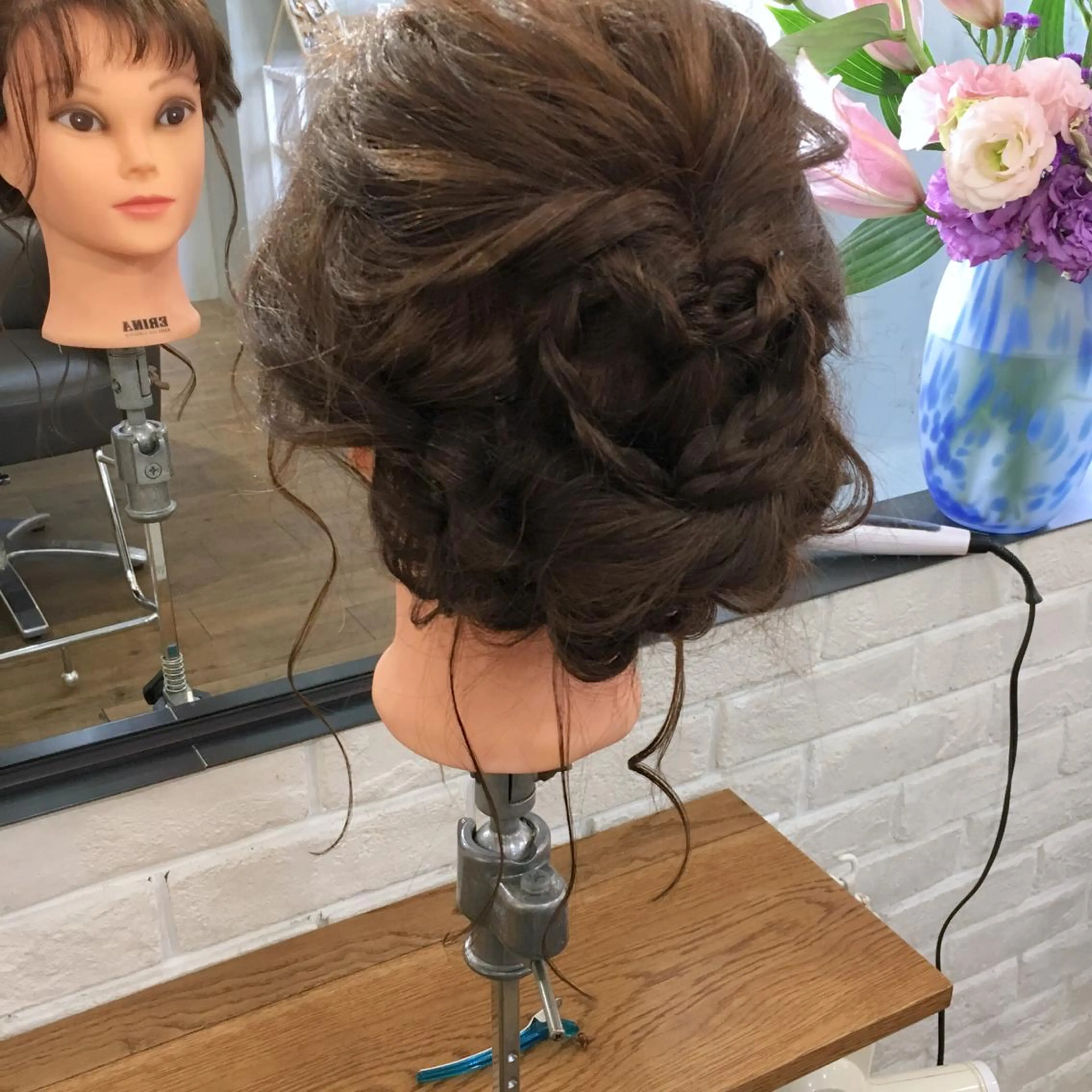 セミロング ヘアアレンジ 上川 美幸のヘアスタイル