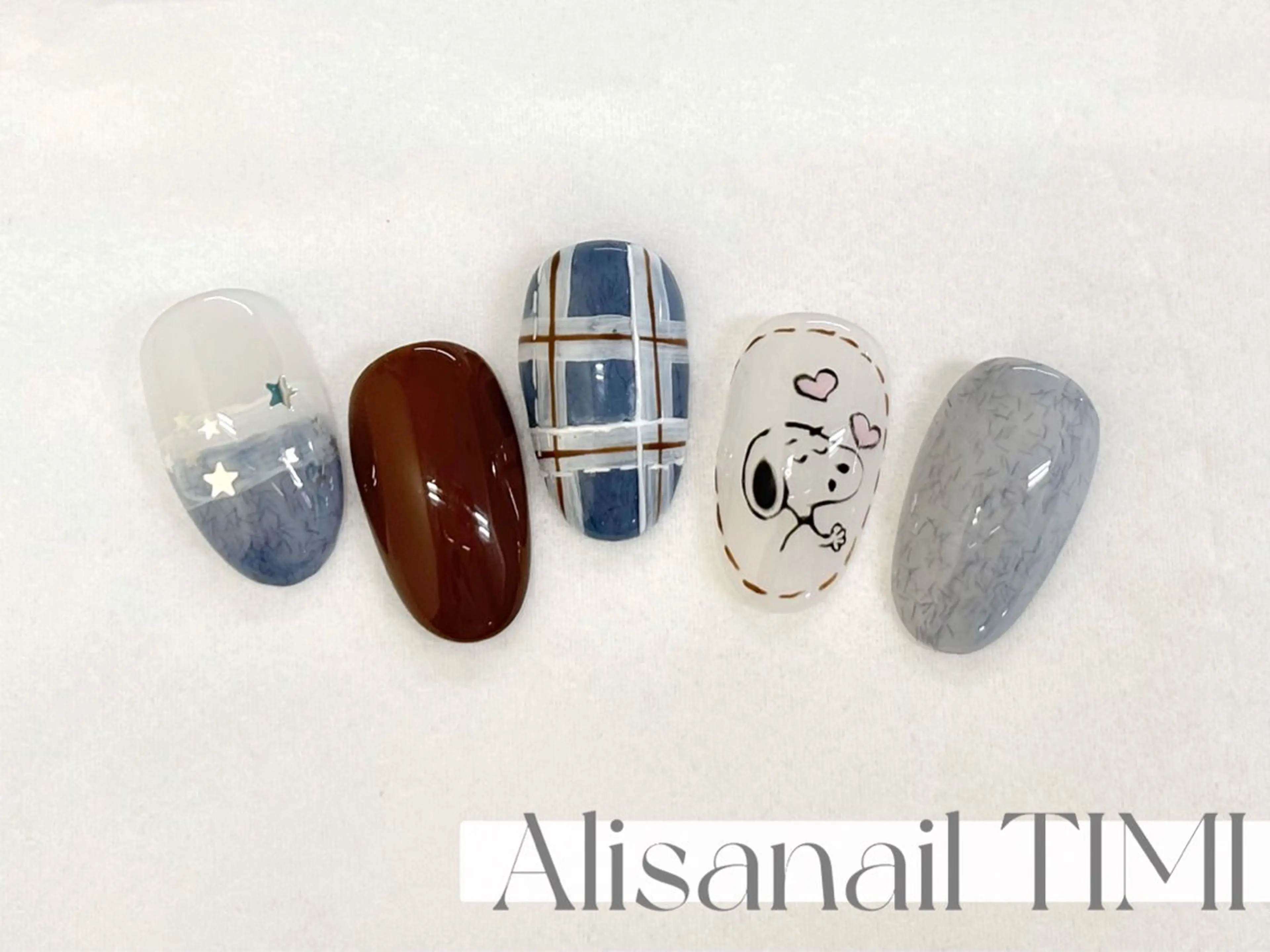 ネイル 冬ネイル ハンドネイル Alisa nail Timiのネイルデザイン