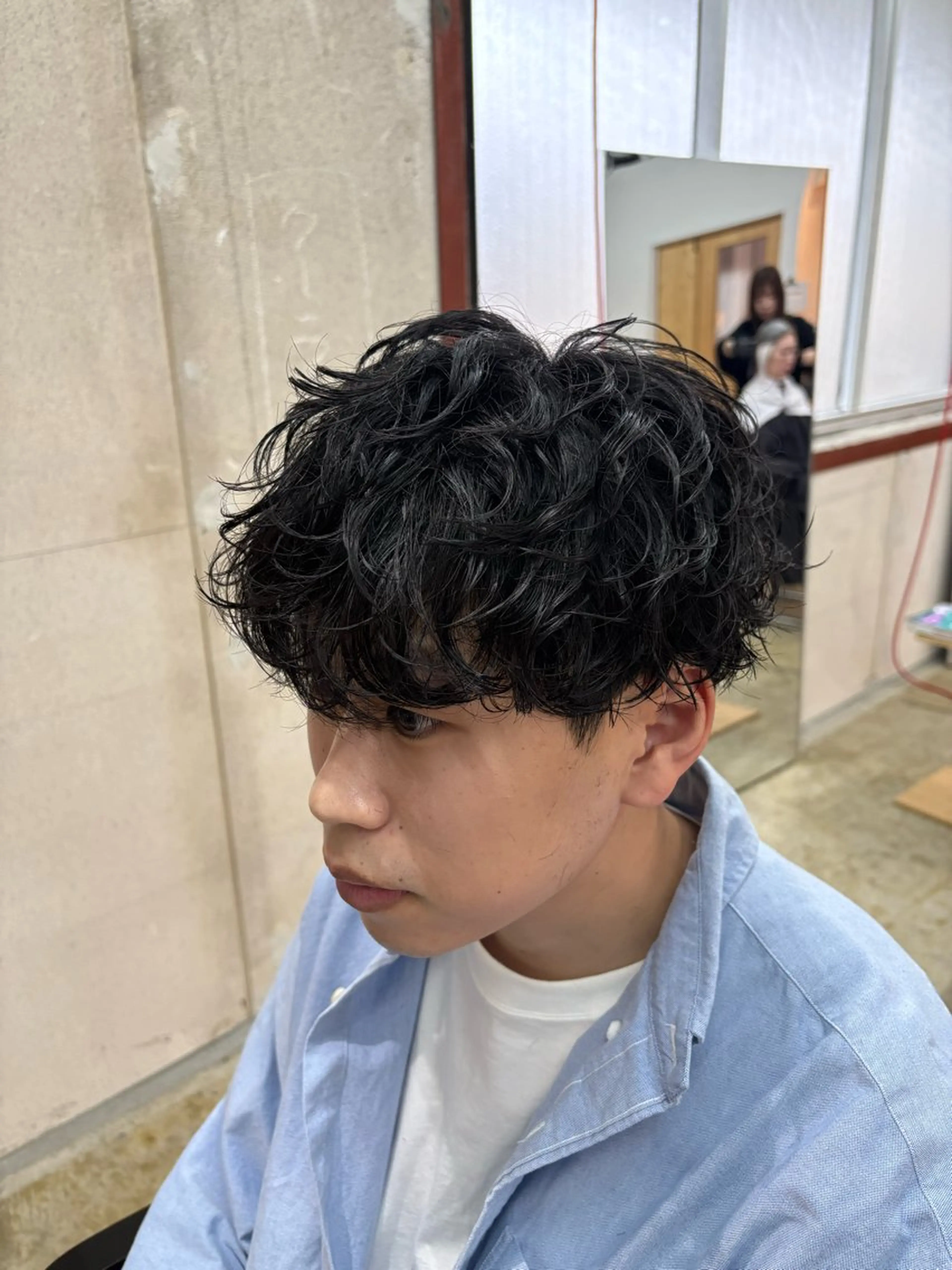 メンズ限定！✂︎  カット＋特殊パーマ【波巻き、ツイスト、スパイラルパーマ⠀】の写真