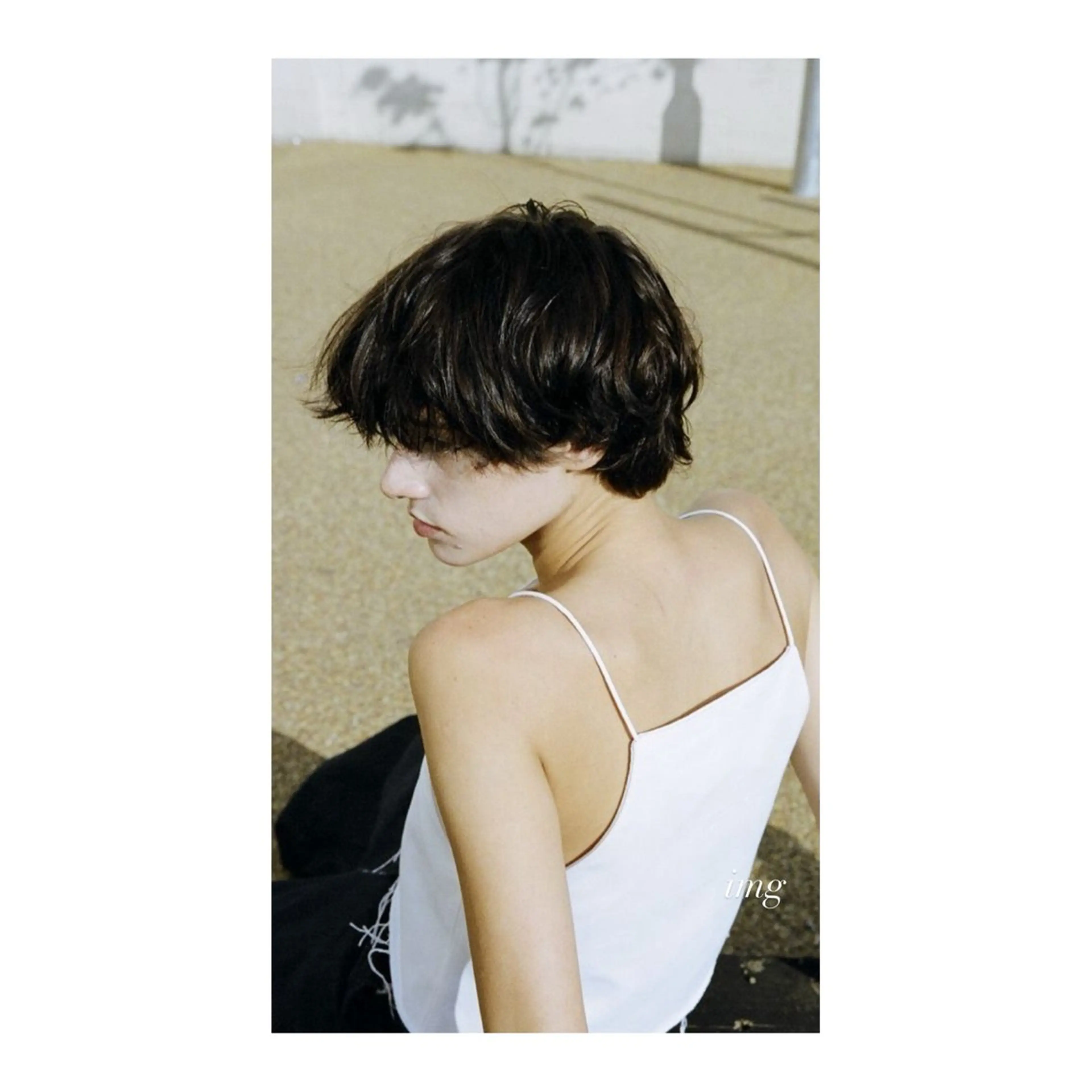 ショート THE DAY所属・AKI HASHIMOTOのヘアスタイル