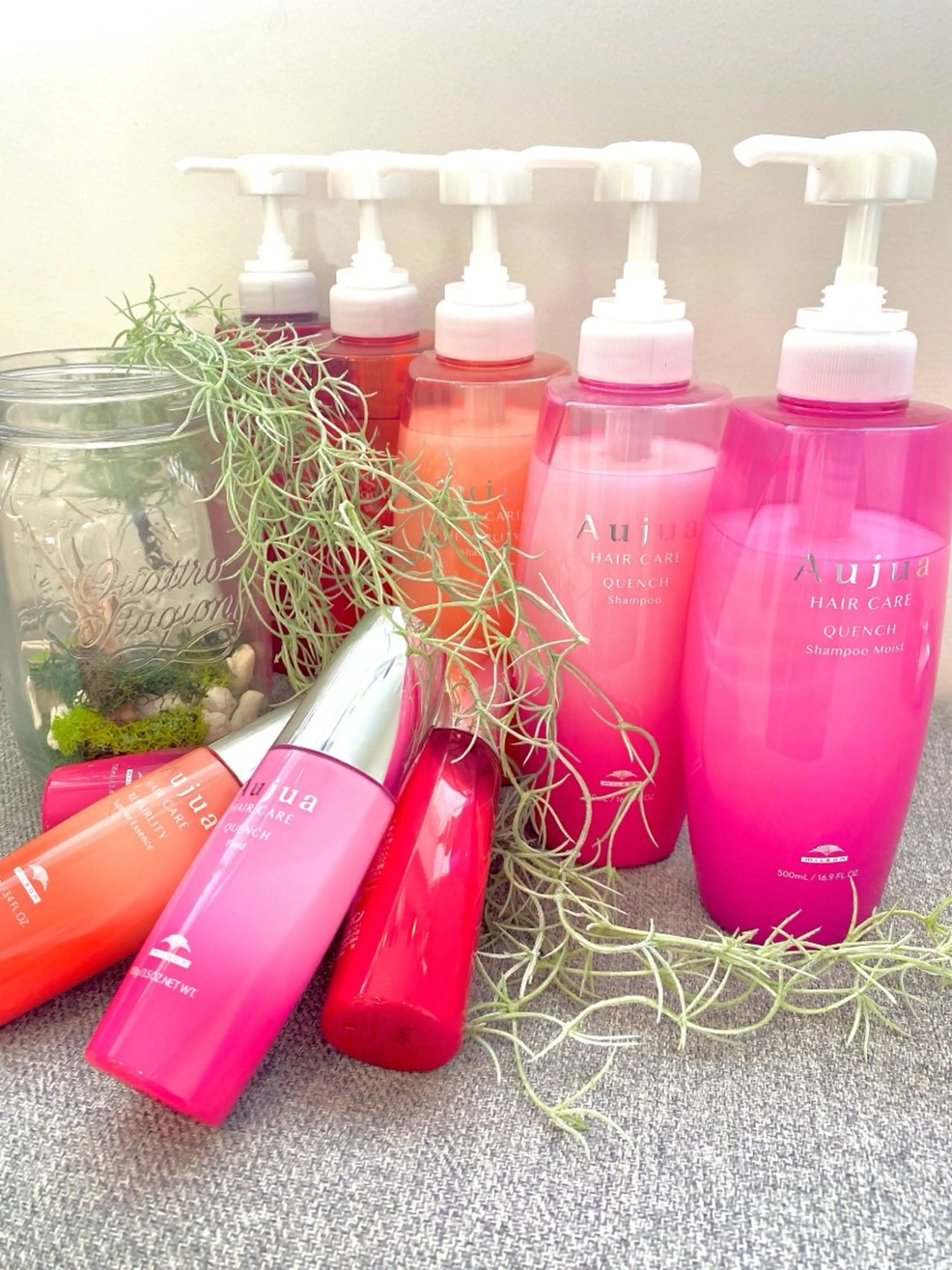 Aujuaトリートメント（シャンプー・ブロー・スタイリング込み）の写真