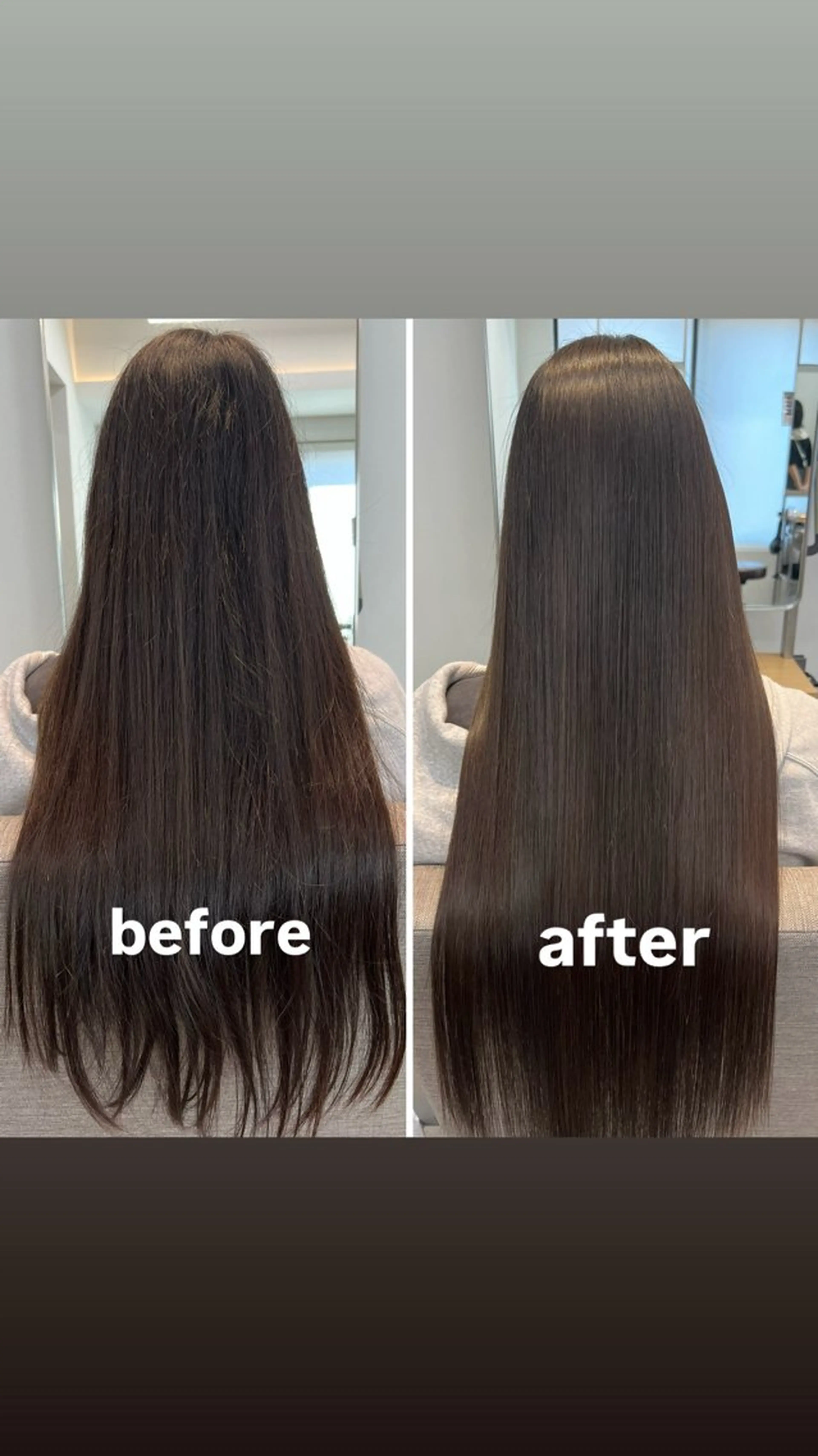 ロング 髪質改善 カット 縮毛矯正 髪質改善／艶髪 ❥❥Natsukiのヘアスタイル