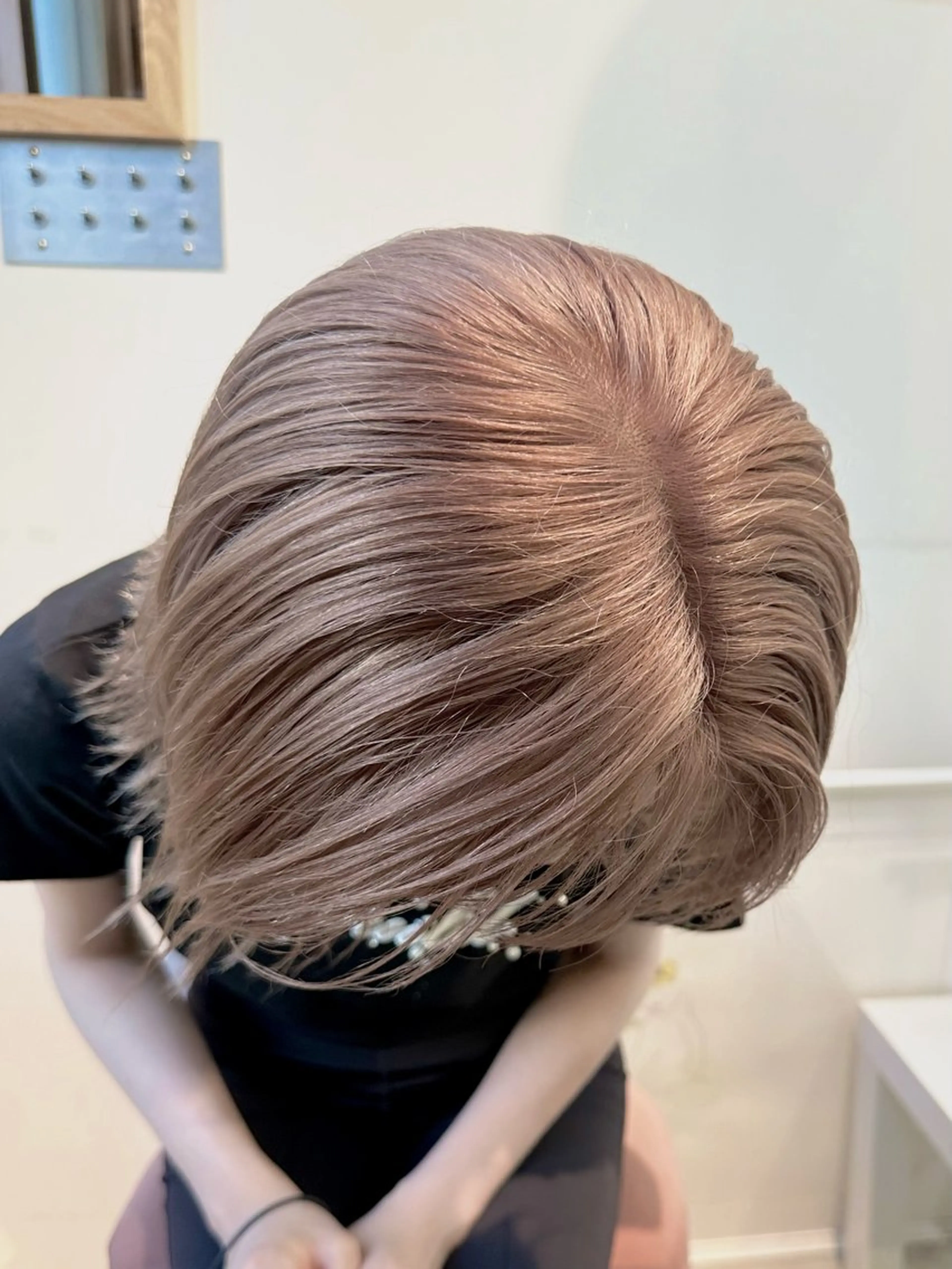 ミディアム カラー ヘアカラー トリートメント kai .のヘアスタイル