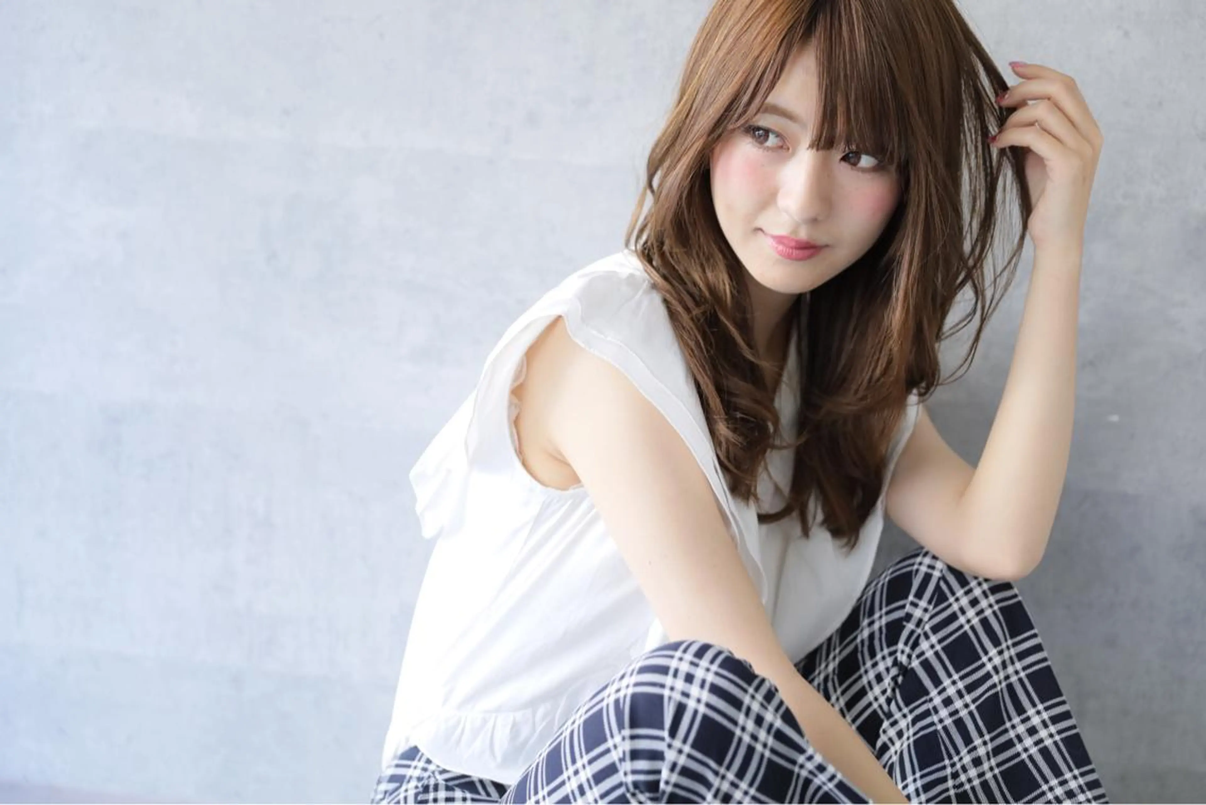 ロング ロング 似合わせカット 🎗️comoda 神戸三宮 髪質改善のヘアスタイル