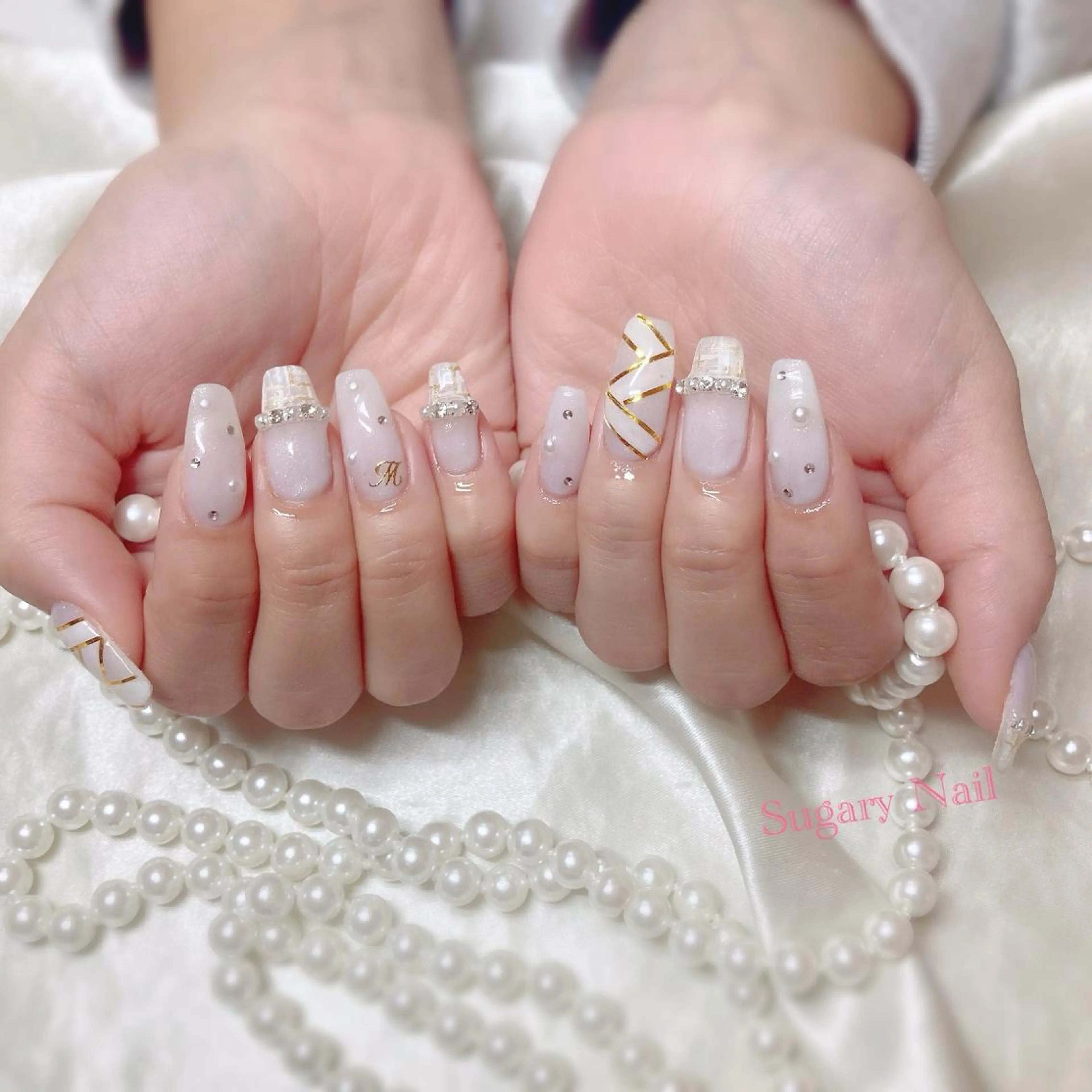 ネイル アートネイル ハンドネイル フットネイル SugaryNail Rinaのネイルデザイン