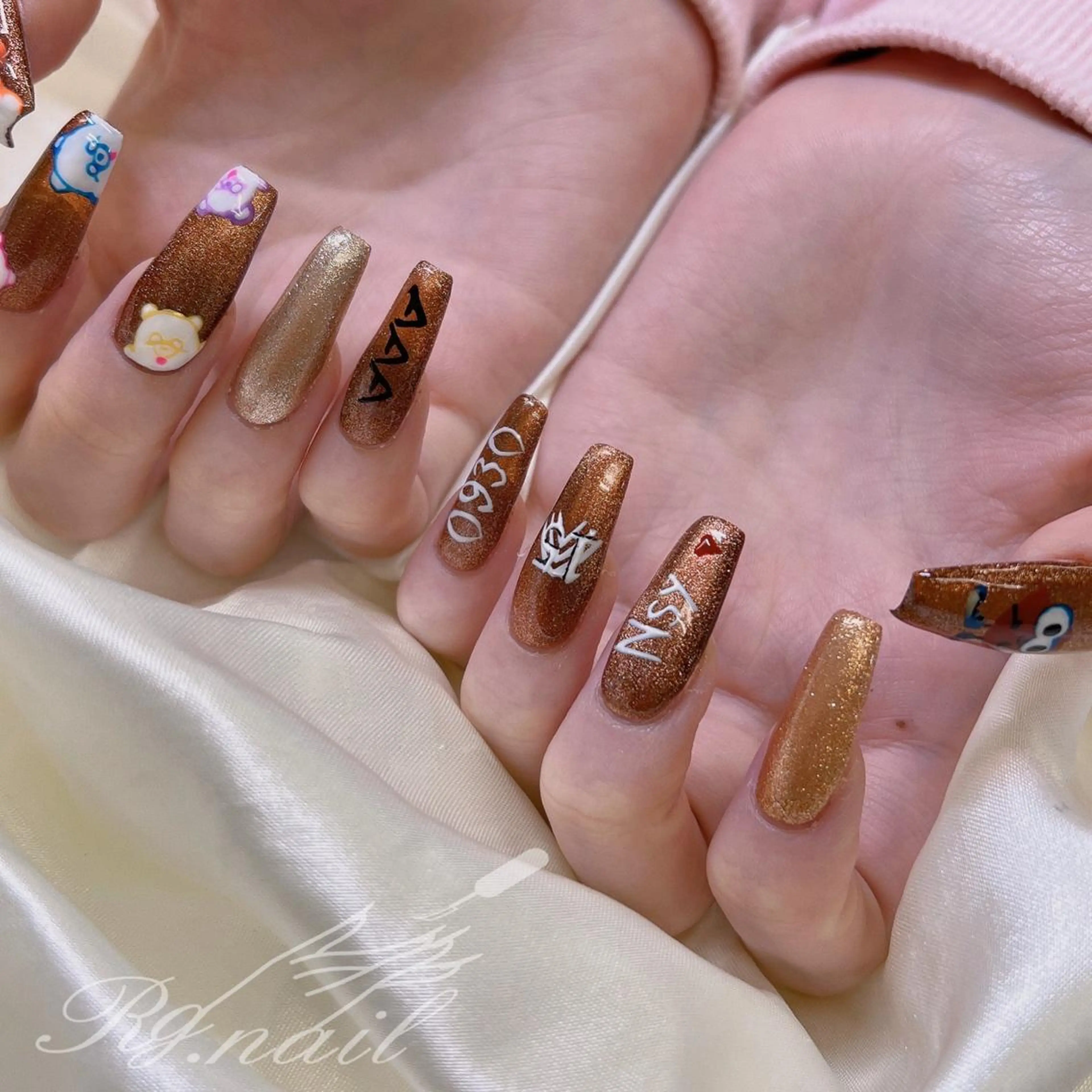 ロング ネイル Cho Artネイル所属・Cho Art ネイルのネイルデザイン