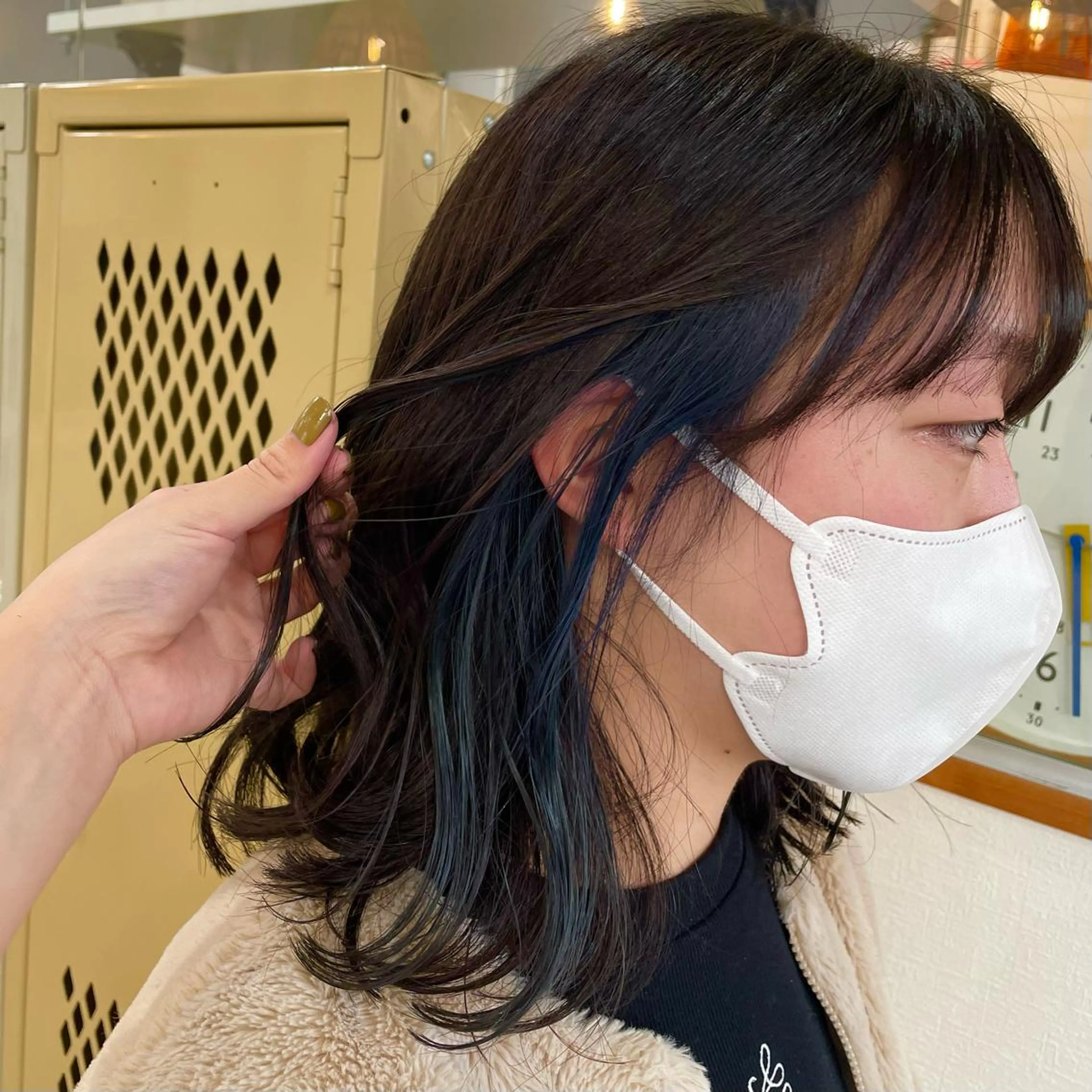 ミディアム カット ヘアカラー トリートメント SUNC🍀大熊 花奈絵🍀のヘアスタイル