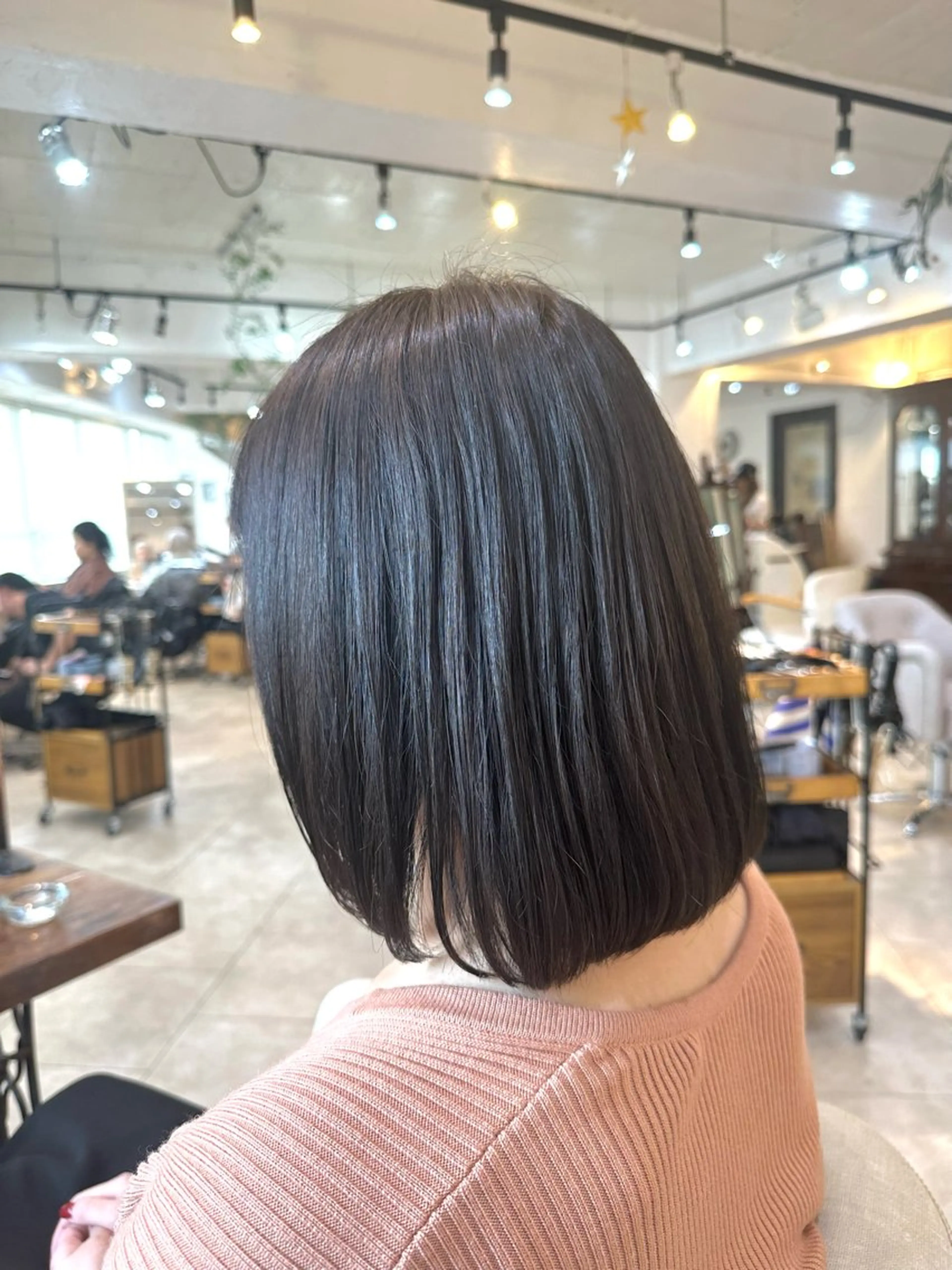 ミディアム カラー スパイキー/ ピンパーマ/緑川雄也のヘアスタイル