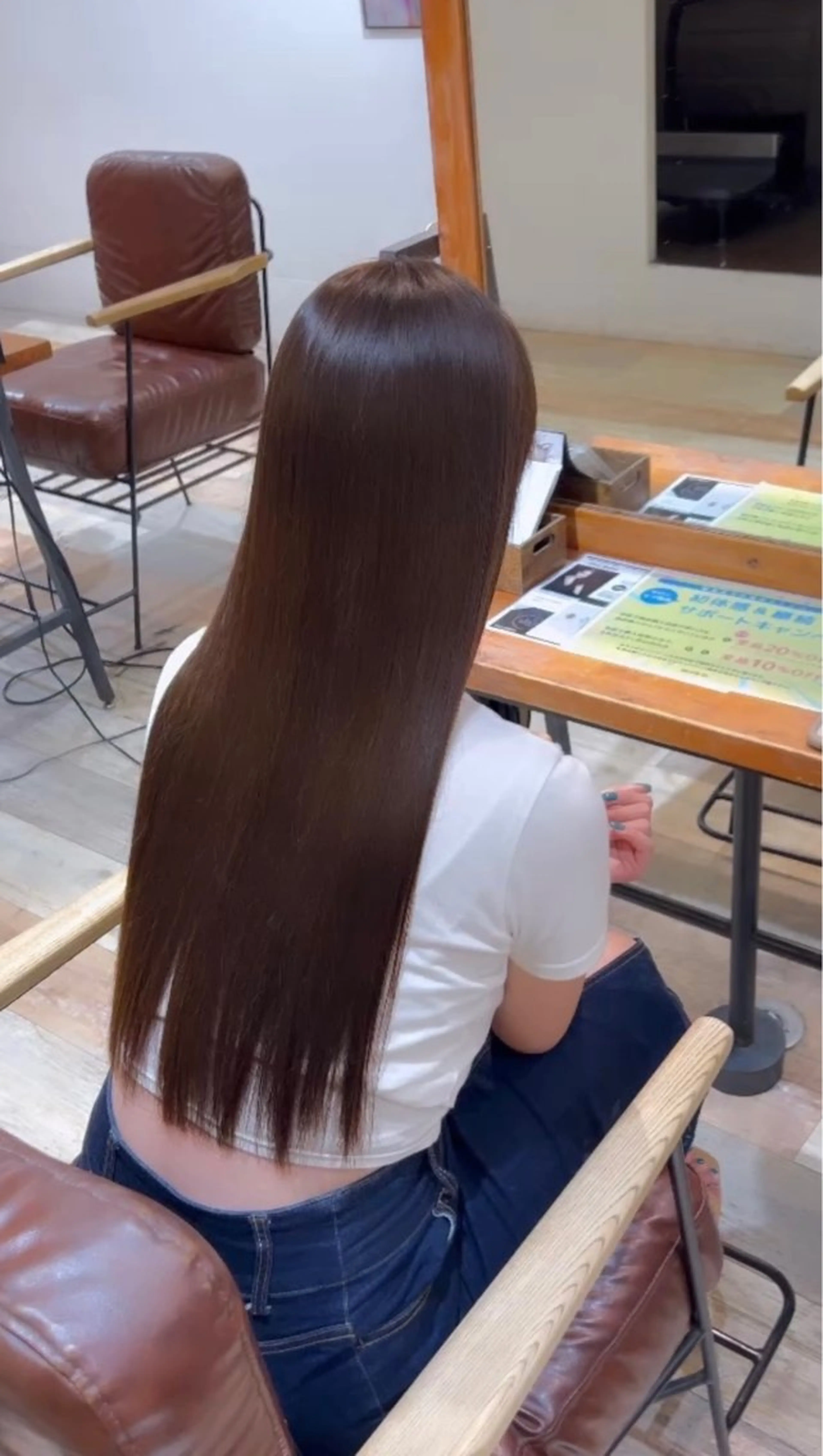 ロング カラー ベージュカラー ブリーチ 透明感カラー ブリーチなしカラー 韓国風ヘア カット 縮毛矯正 トリートメント 韓国風・ブリーチなし ・あり後藤　一斗店長のヘアスタイル