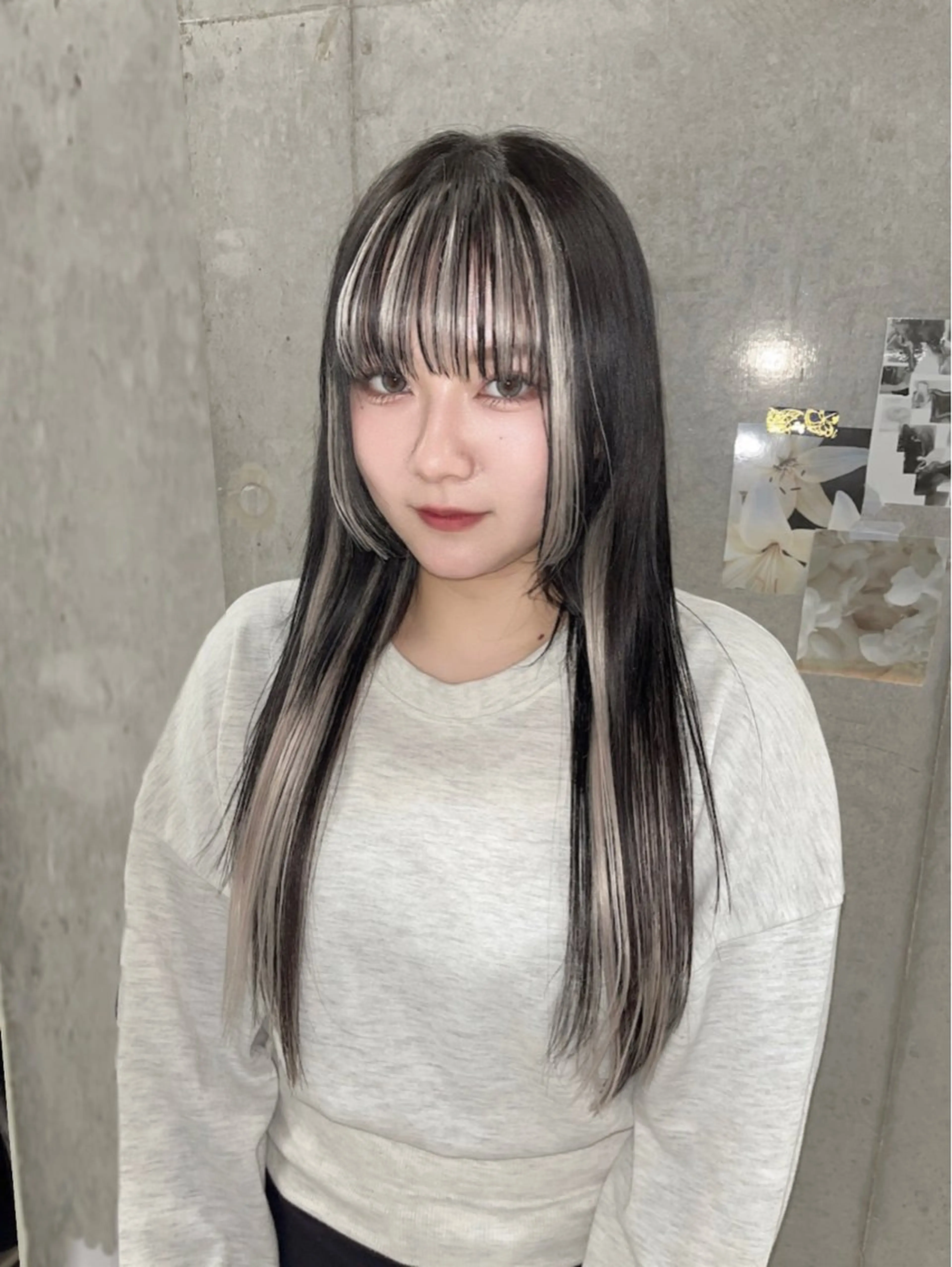 ロング カラー ヘアアレンジ ボブ エクステ 顔周りカット ねいるとあいの店キュプレ橘通店所属・harua キュプレ/アイリストのマツエク・マツパデザイン