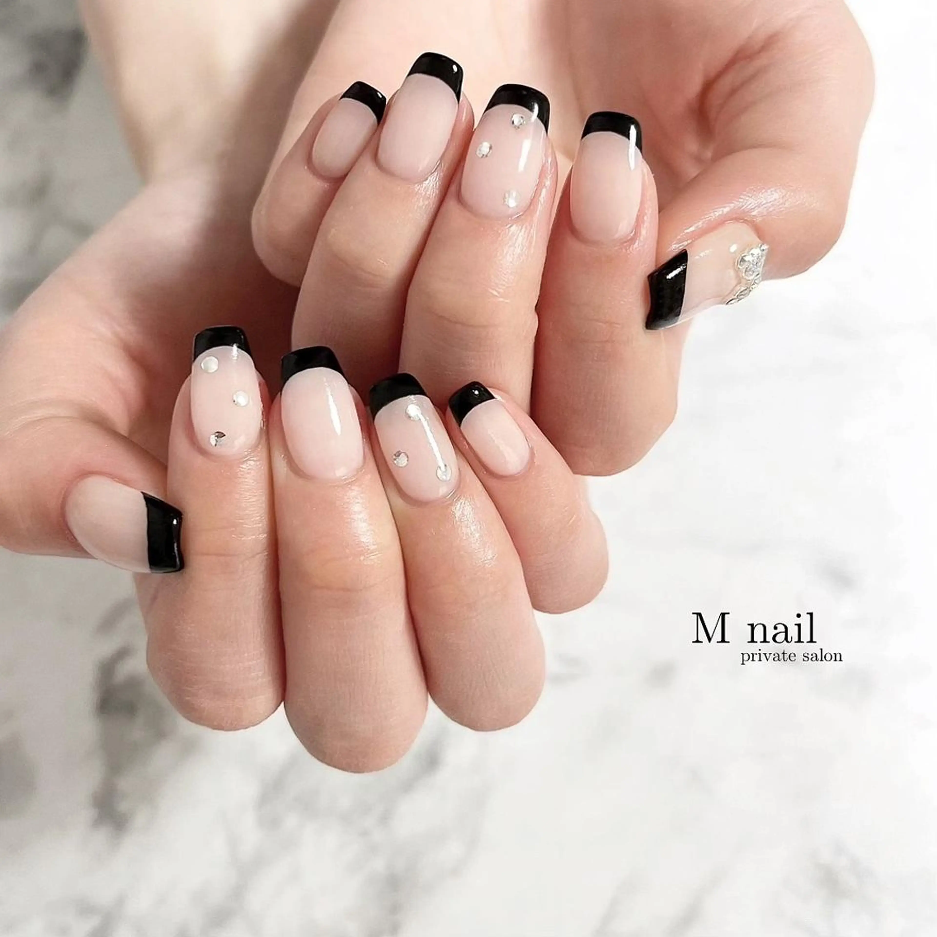ネイル 持ち込み ハンドネイル M　nail所属・M nailのネイルデザイン