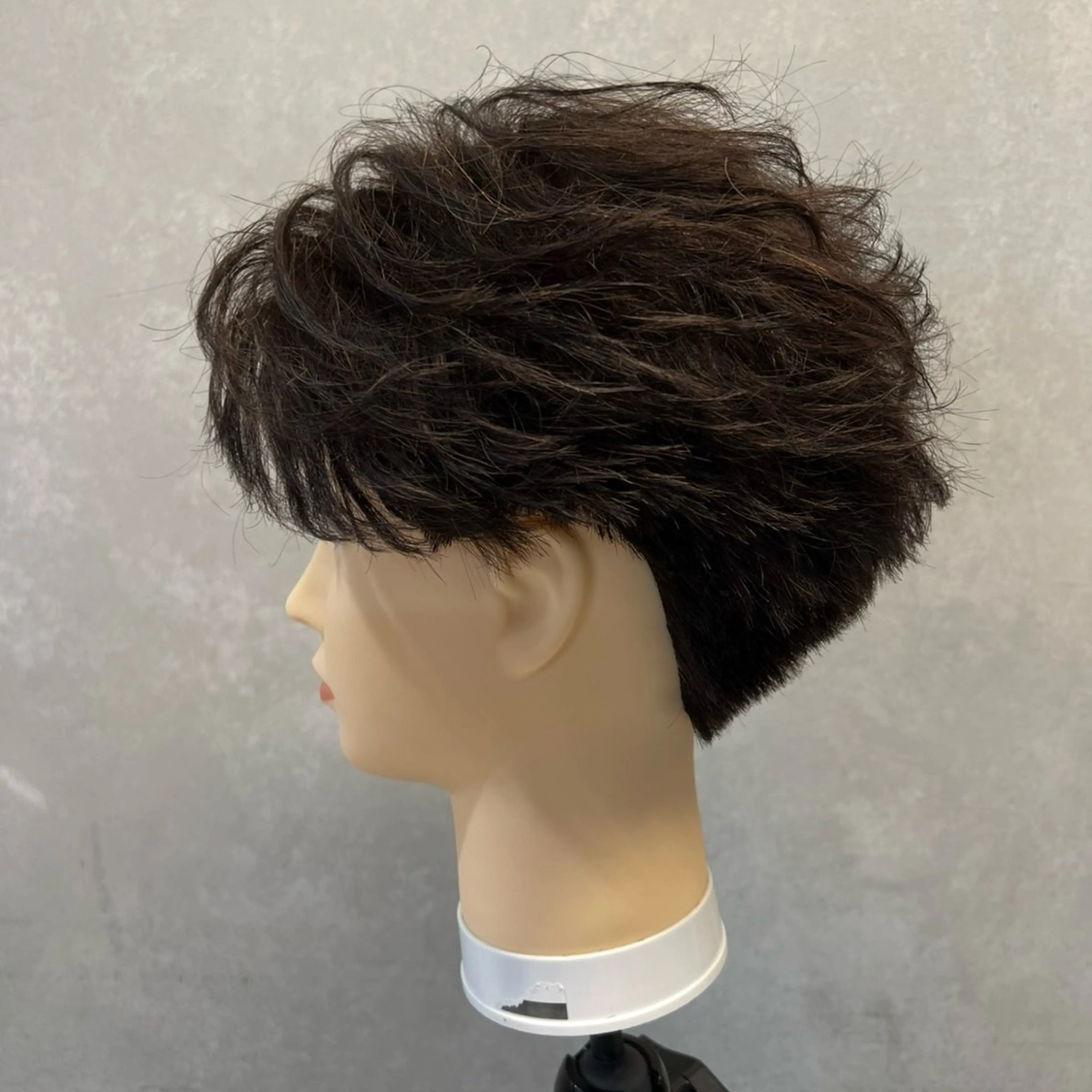 ショート パーマ メンズ カット パーマ 山口 摩七斗のヘアスタイル