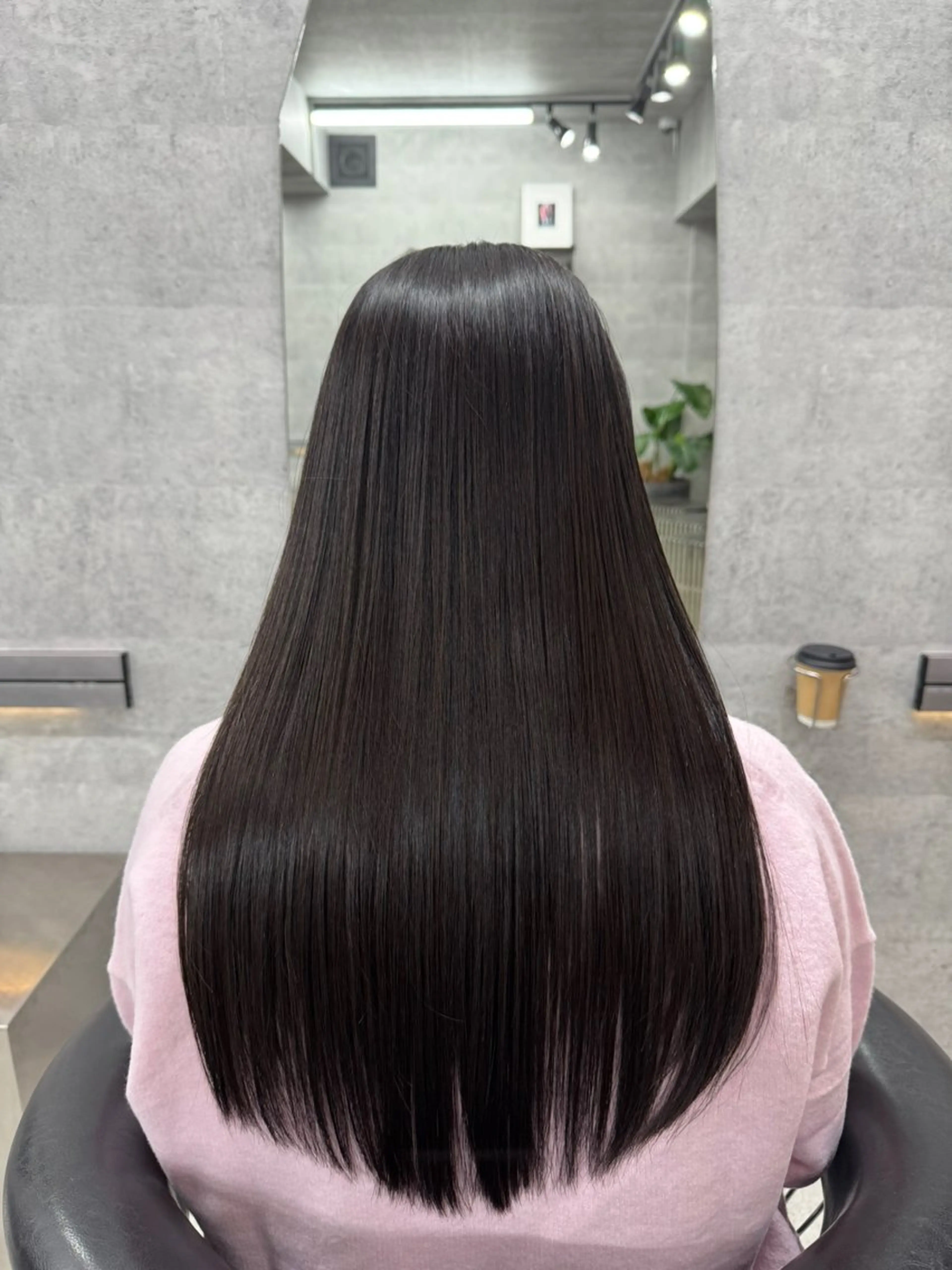 ロング カット ヘアカラー トリートメント NOOS omotesando所属・あなたのお悩み改善" You"💚❤️💛のヘアスタイル