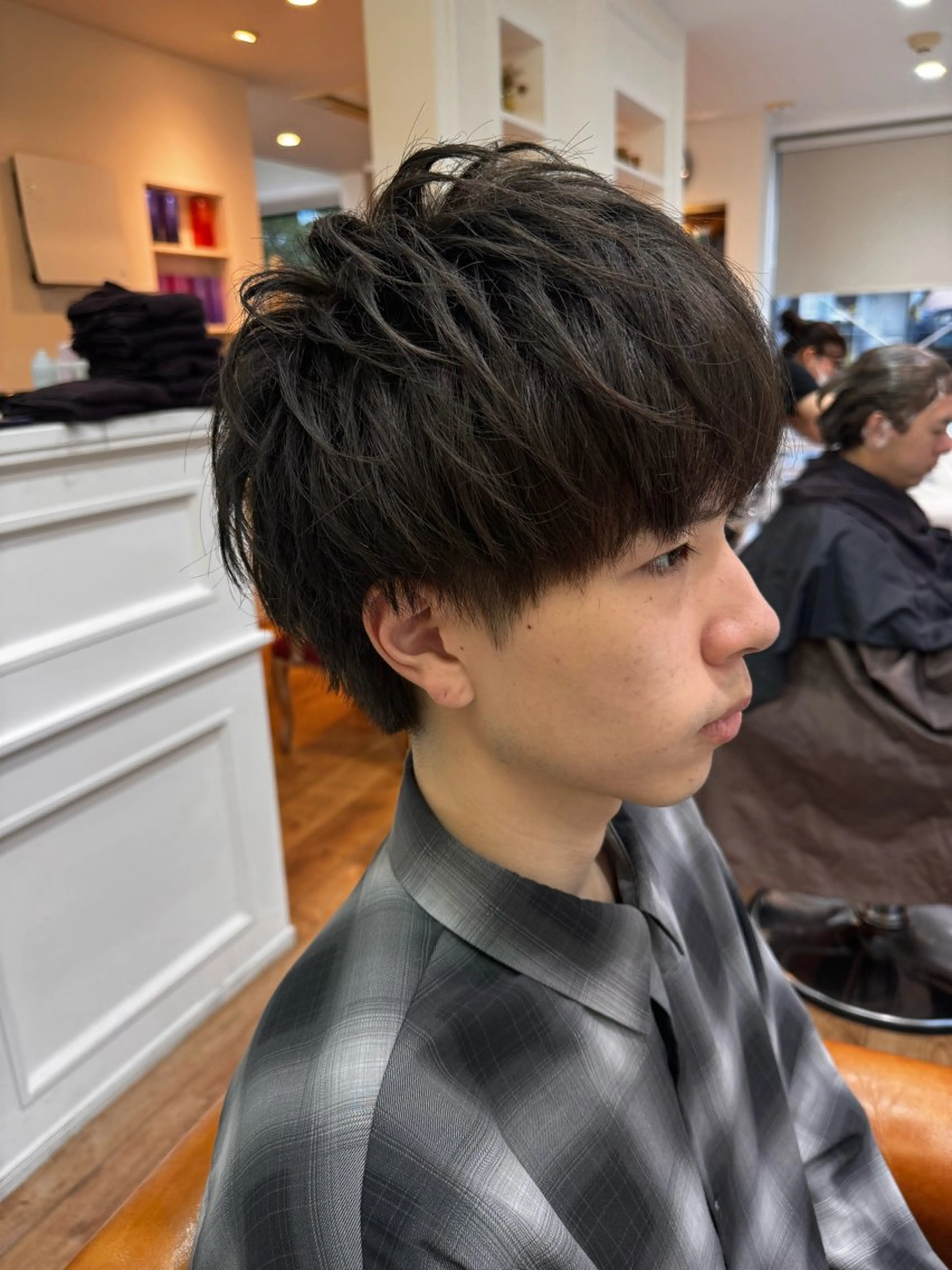 メンズ マッシュ カット cyan 水川和馬のヘアスタイル