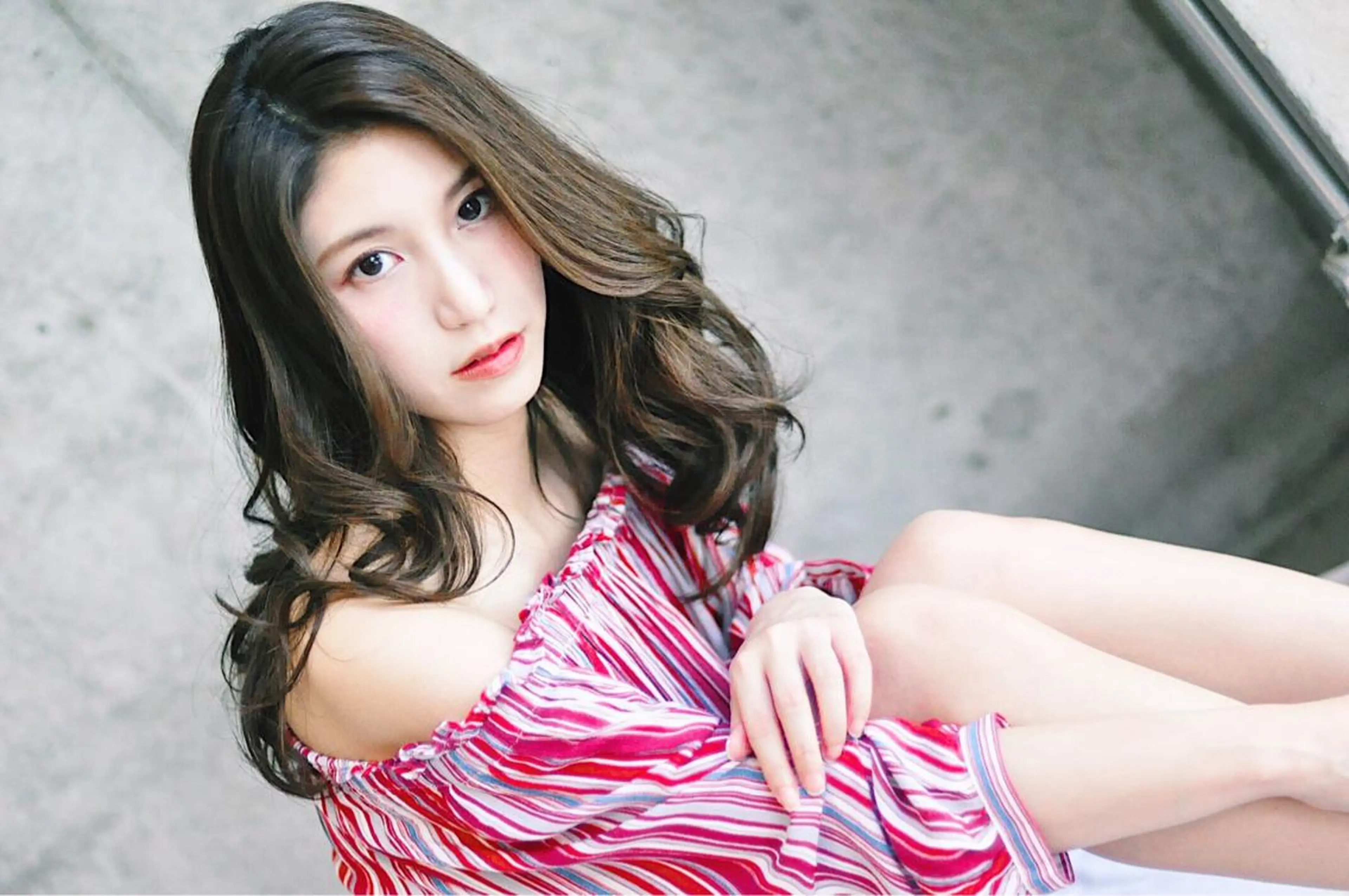 ロング カラー パーマ ヘアアレンジ 野口 秀人 🦋髪質改善🫧のヘアスタイル