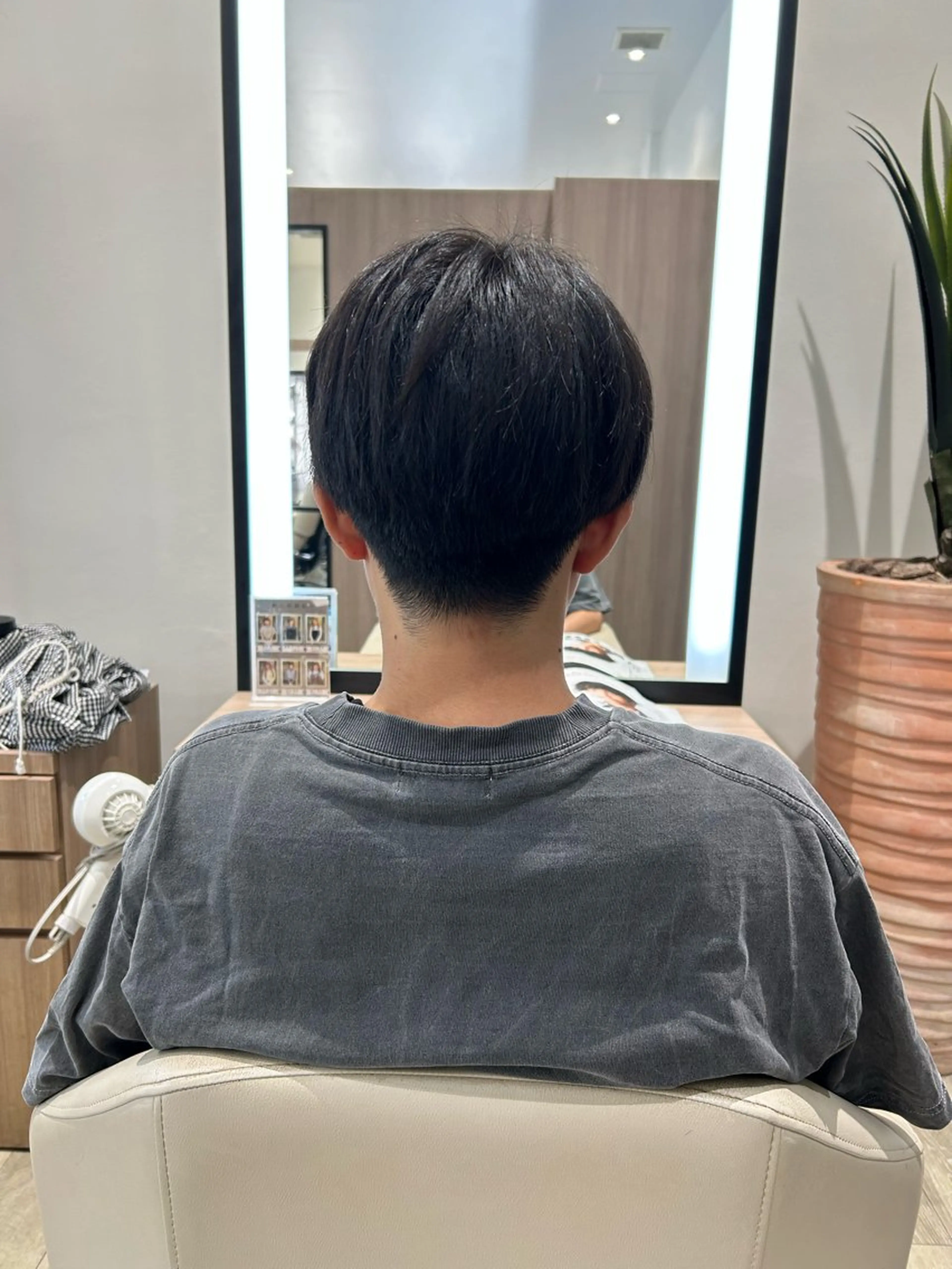 メンズカットの写真