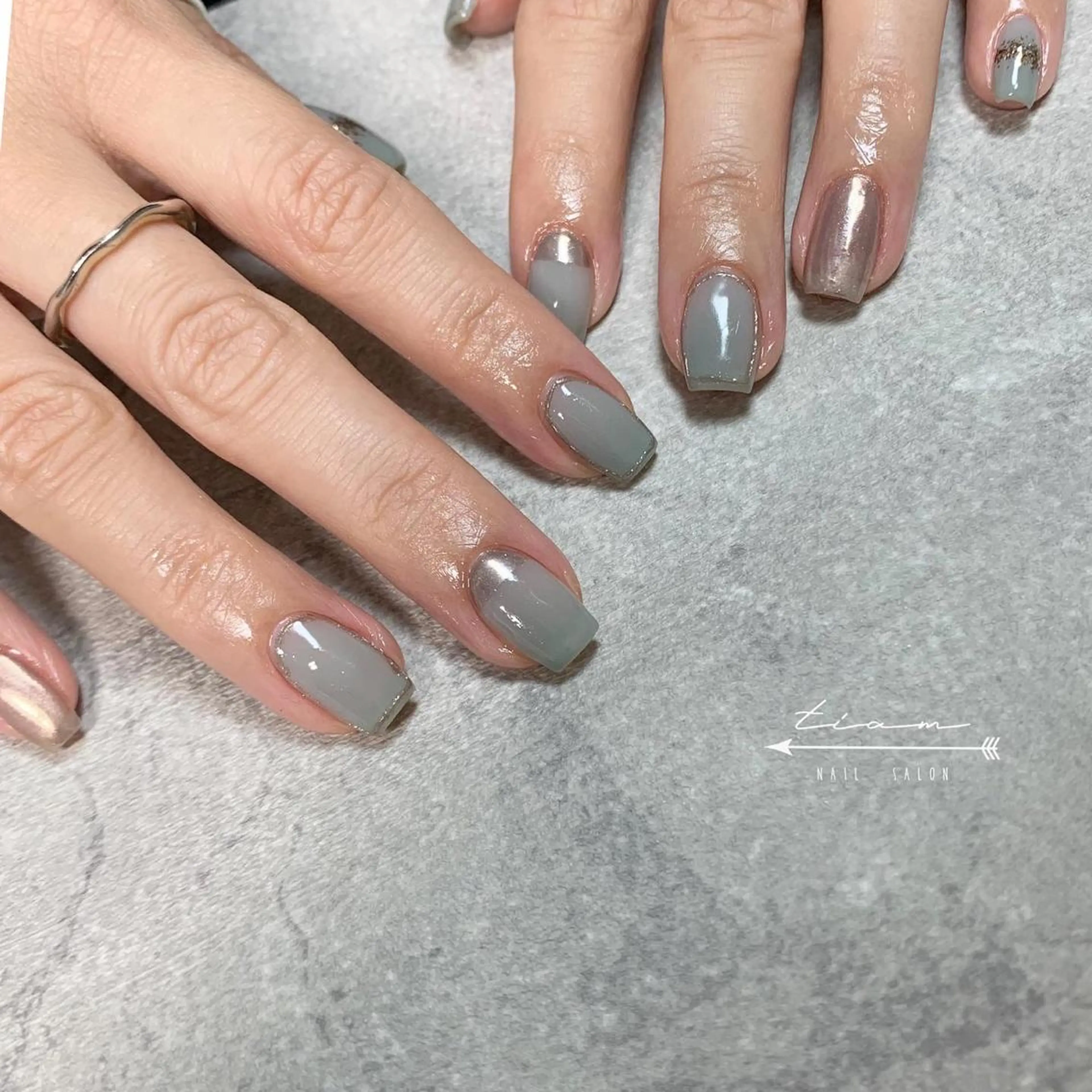 ネイル 𝑡𝑖𝑎𝑚𓂃 きむらゆきののネイルデザイン